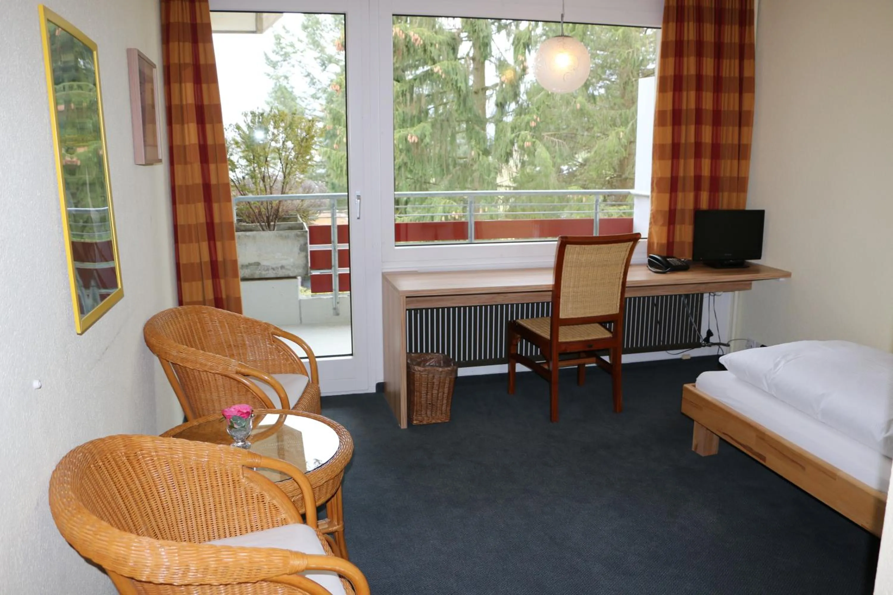 Bedroom, Bed in Hotel Matt