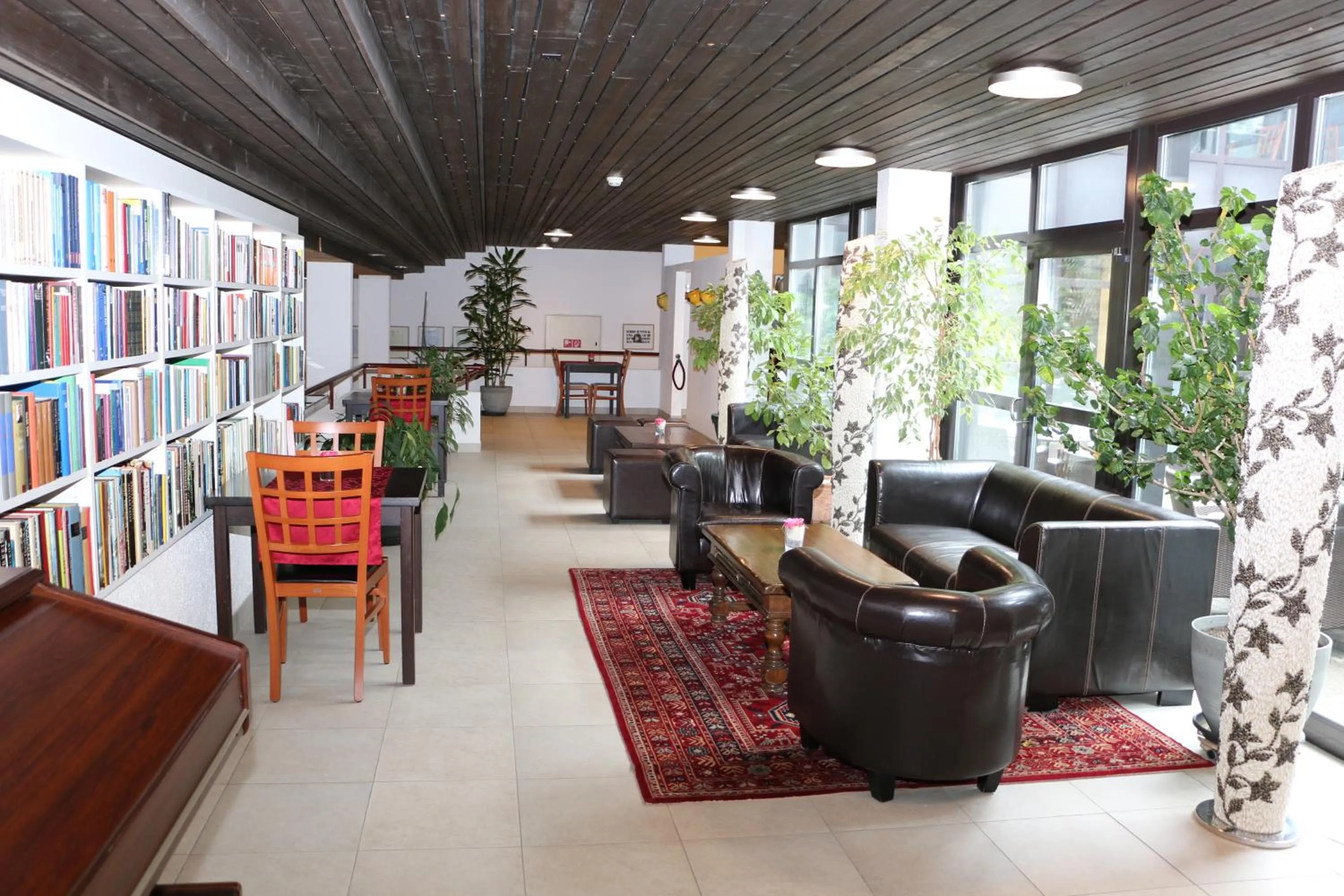 Library in Hotel Matt