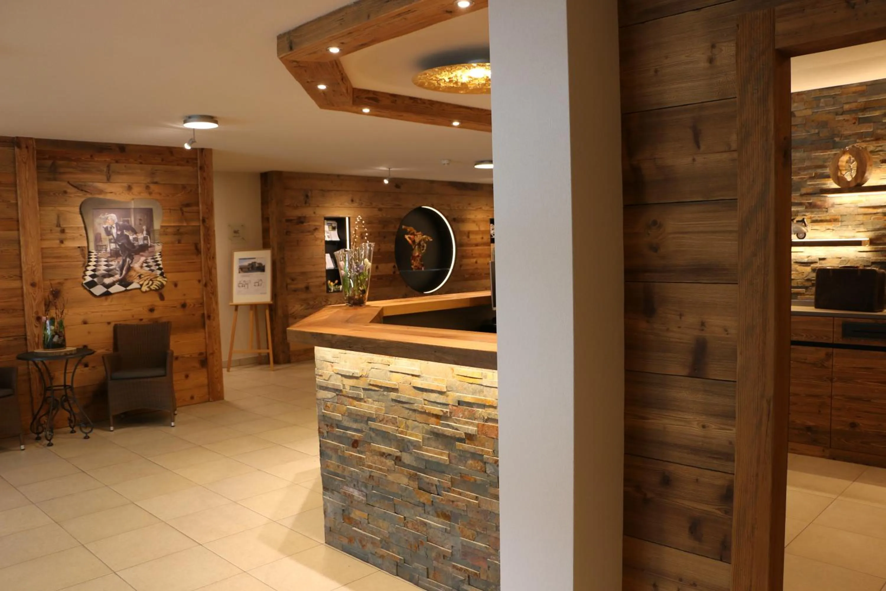 Lobby or reception in Hotel Matt