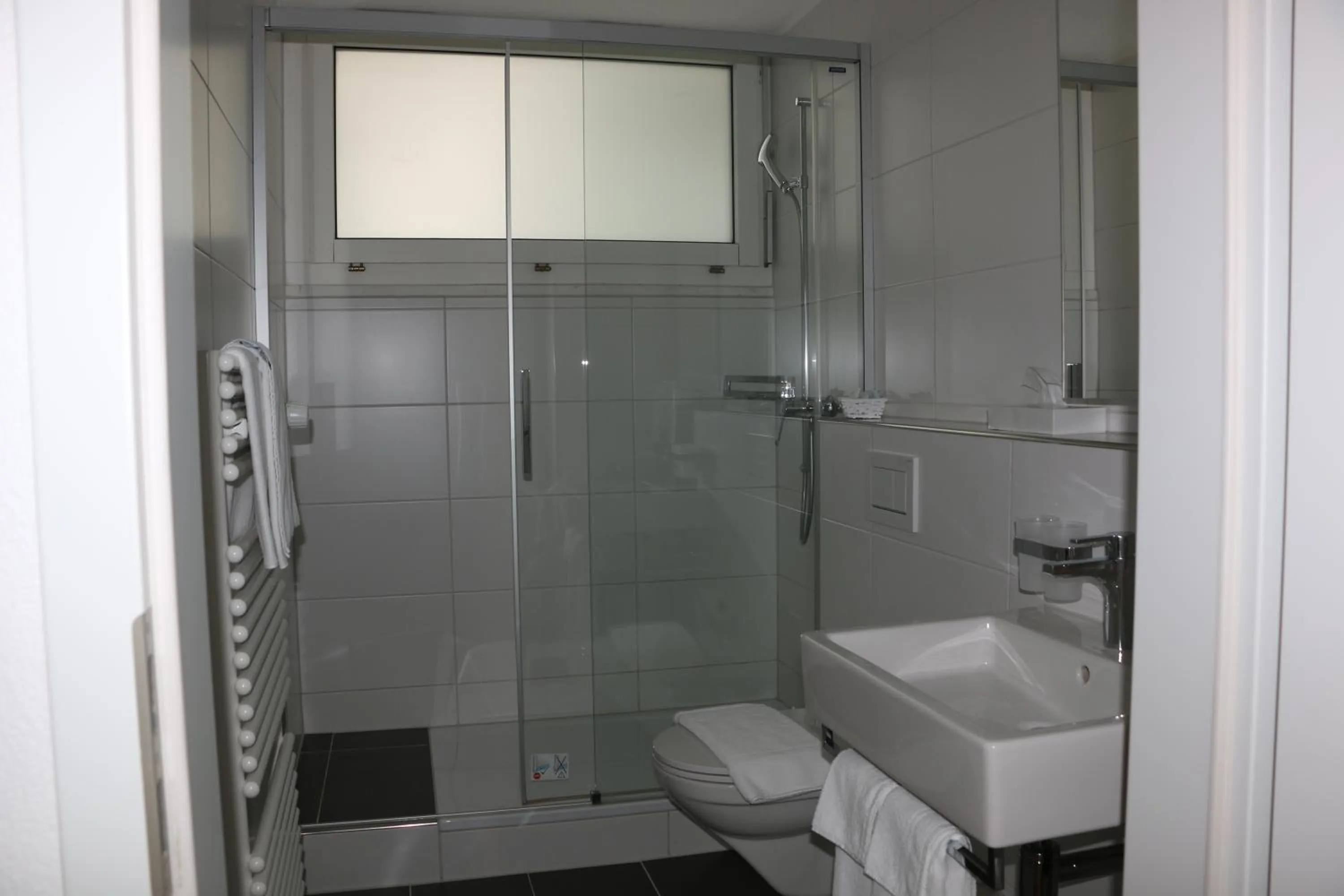 Shower in Hotel Matt