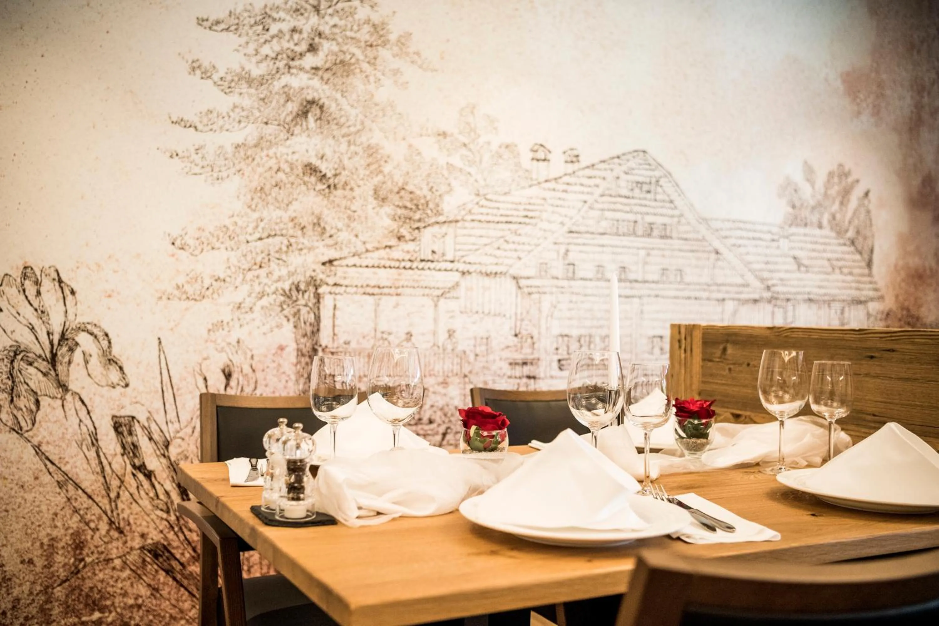 Restaurant/places to eat in Hotel Matt