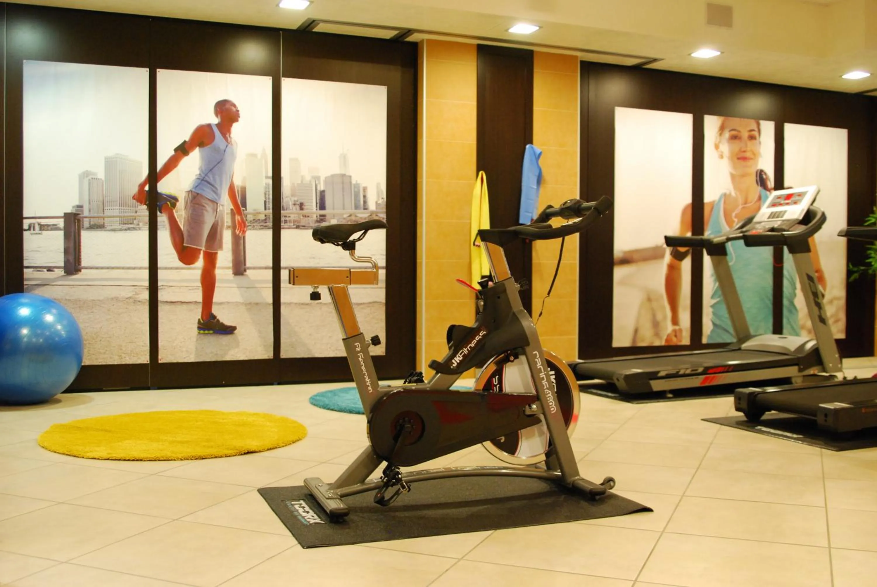 Fitness centre/facilities in Kairos Garda Hotel