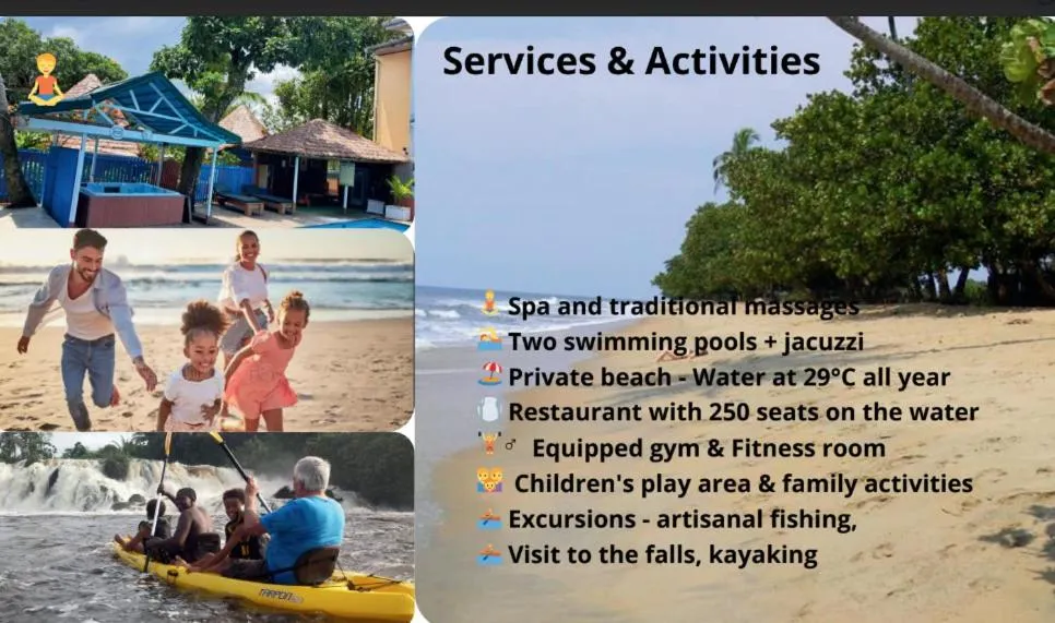 Bedroom in Les Gites de Kribi