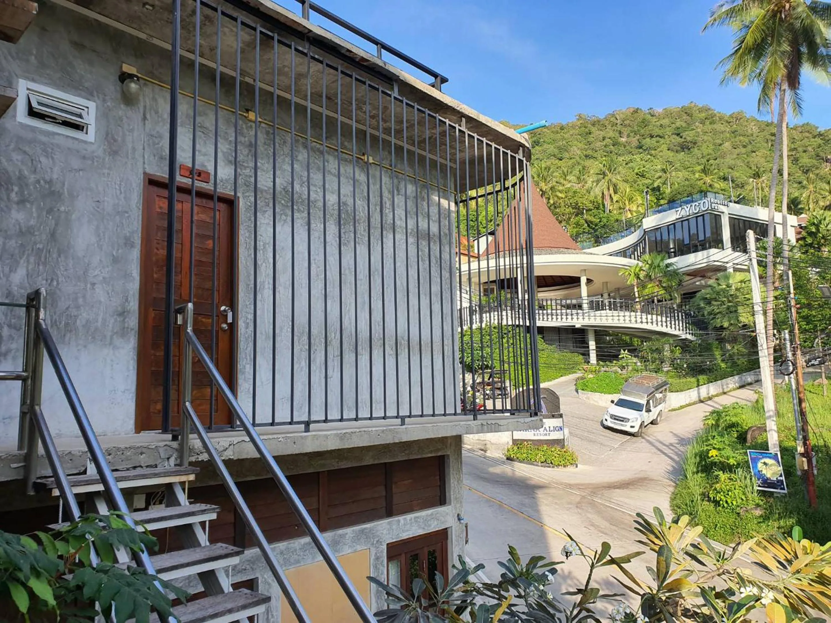 Mountain view in Life koh tao resort