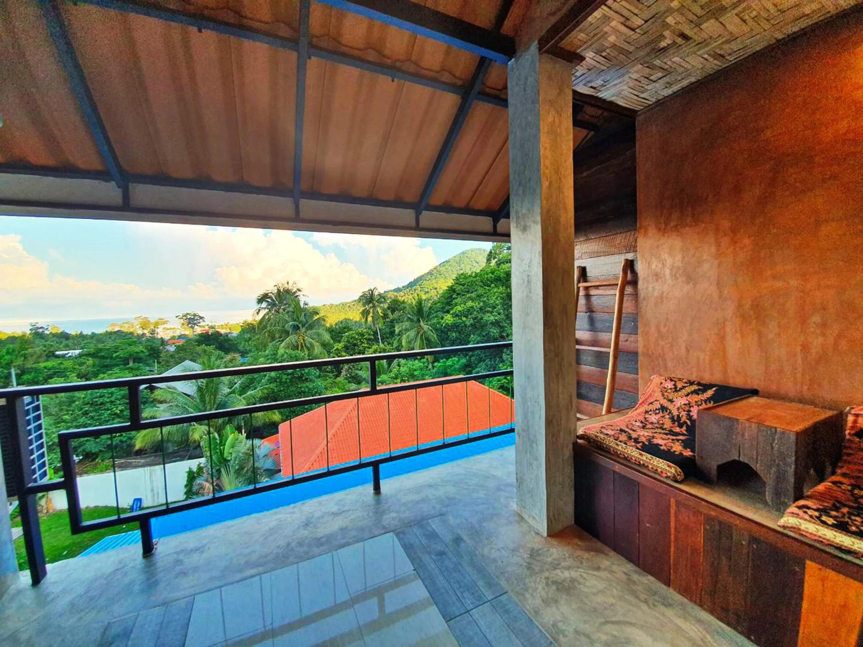 Balcony/Terrace in Life koh tao resort