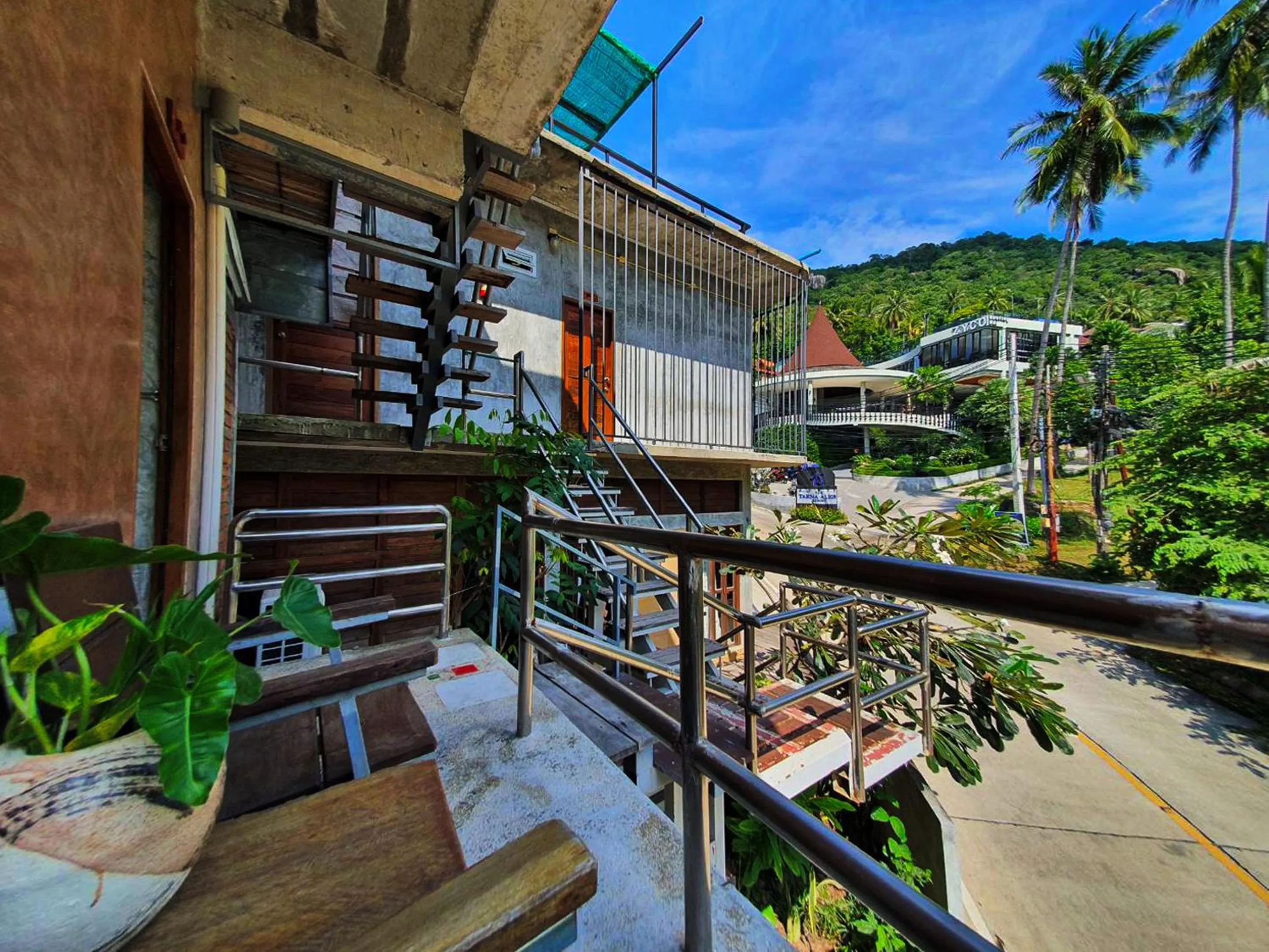 Balcony/Terrace in Life koh tao resort