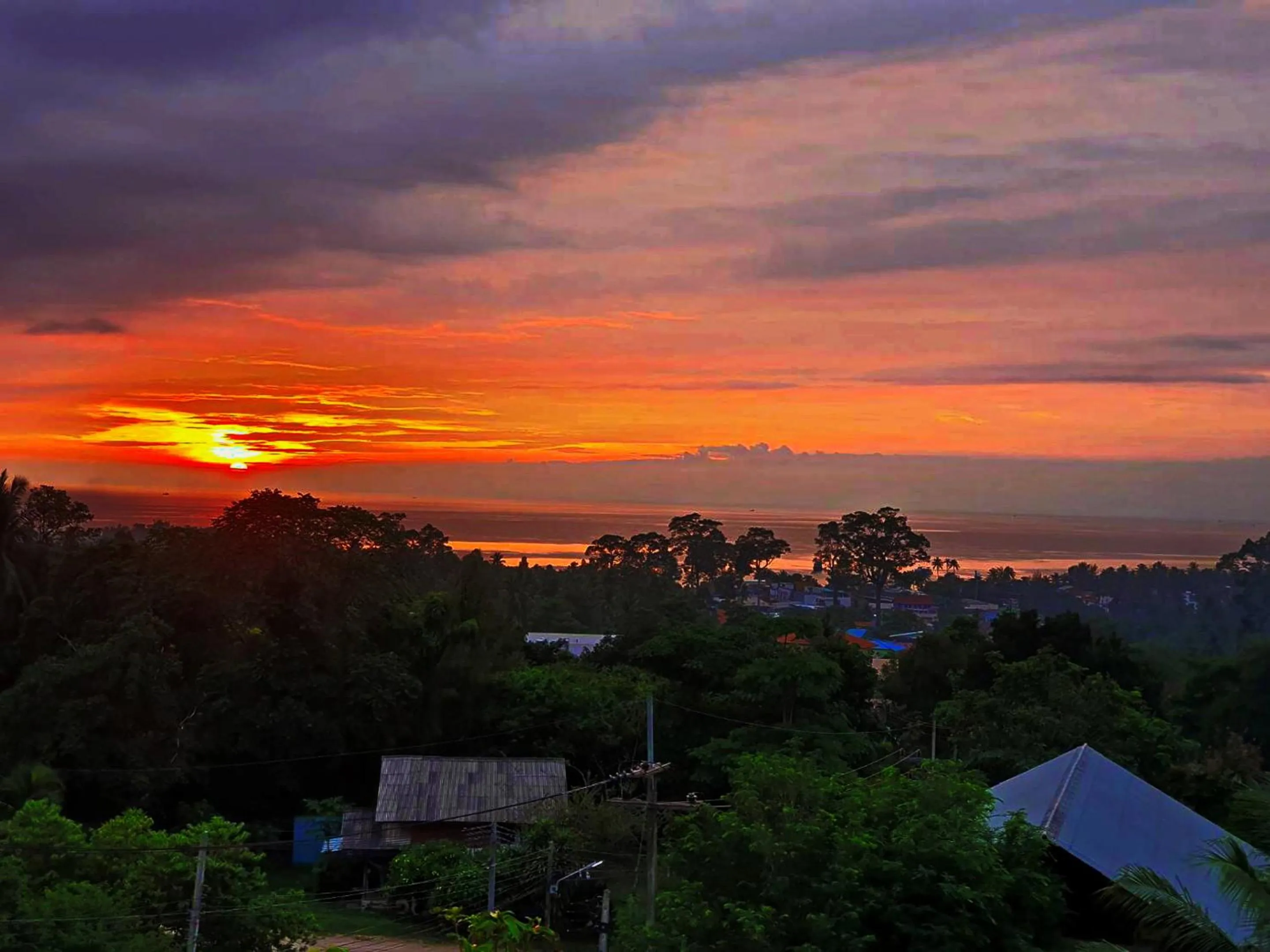 Sea view in Life koh tao resort