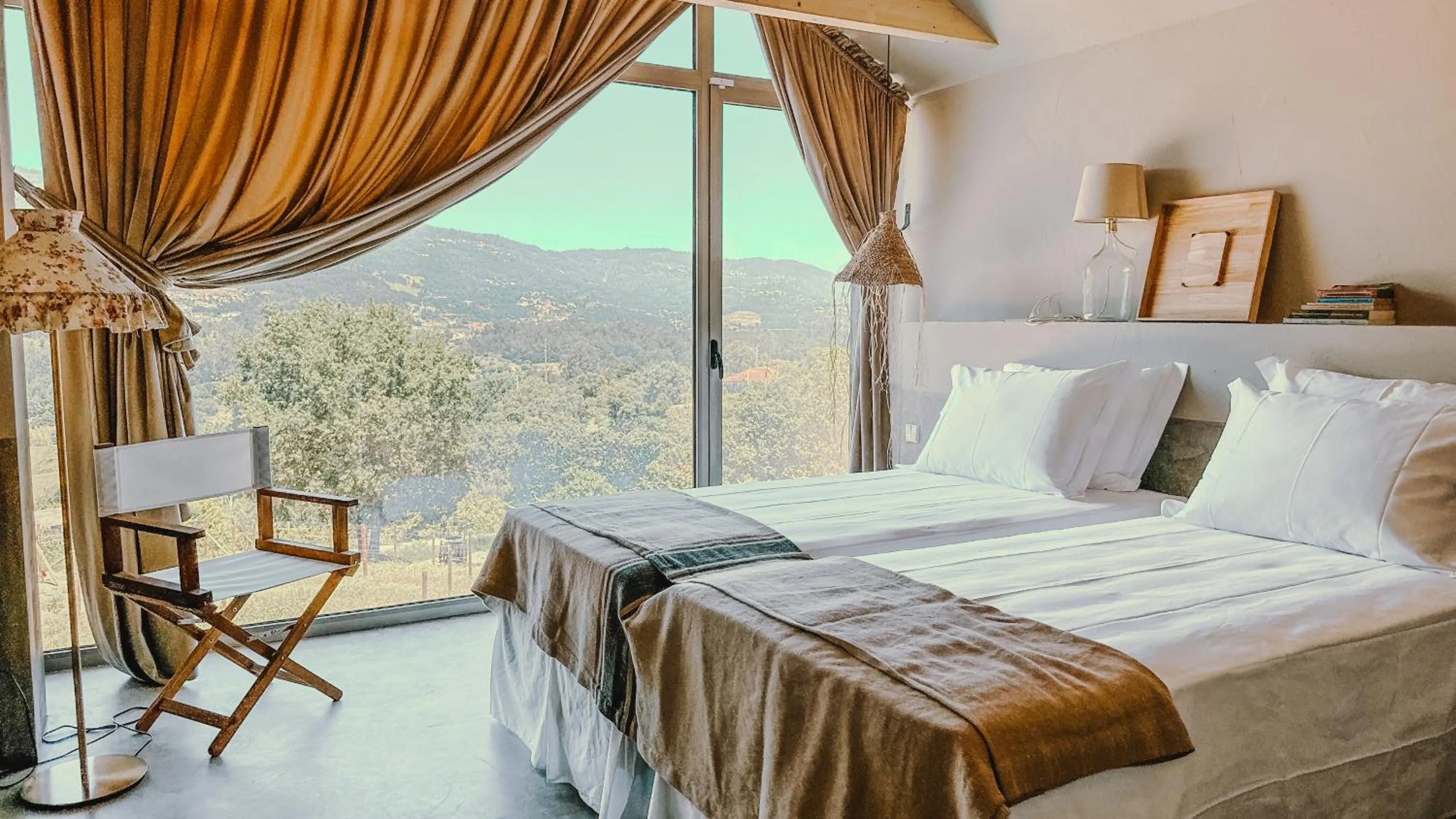 View (from property/room), Bed in Carmo's Boutique Hotel - Small Luxury Hotels of the World