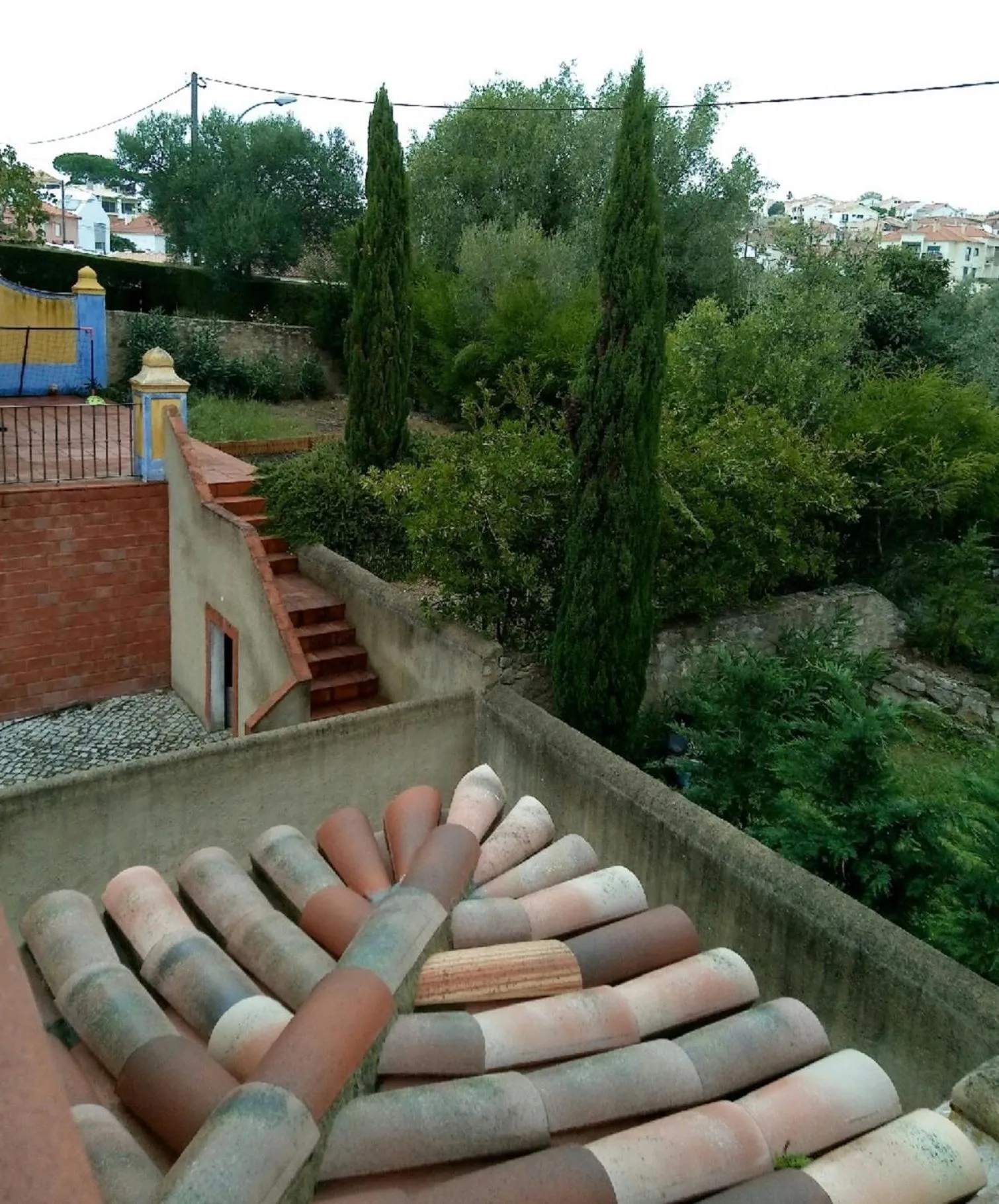 Garden view in Casa de Santo Amaro