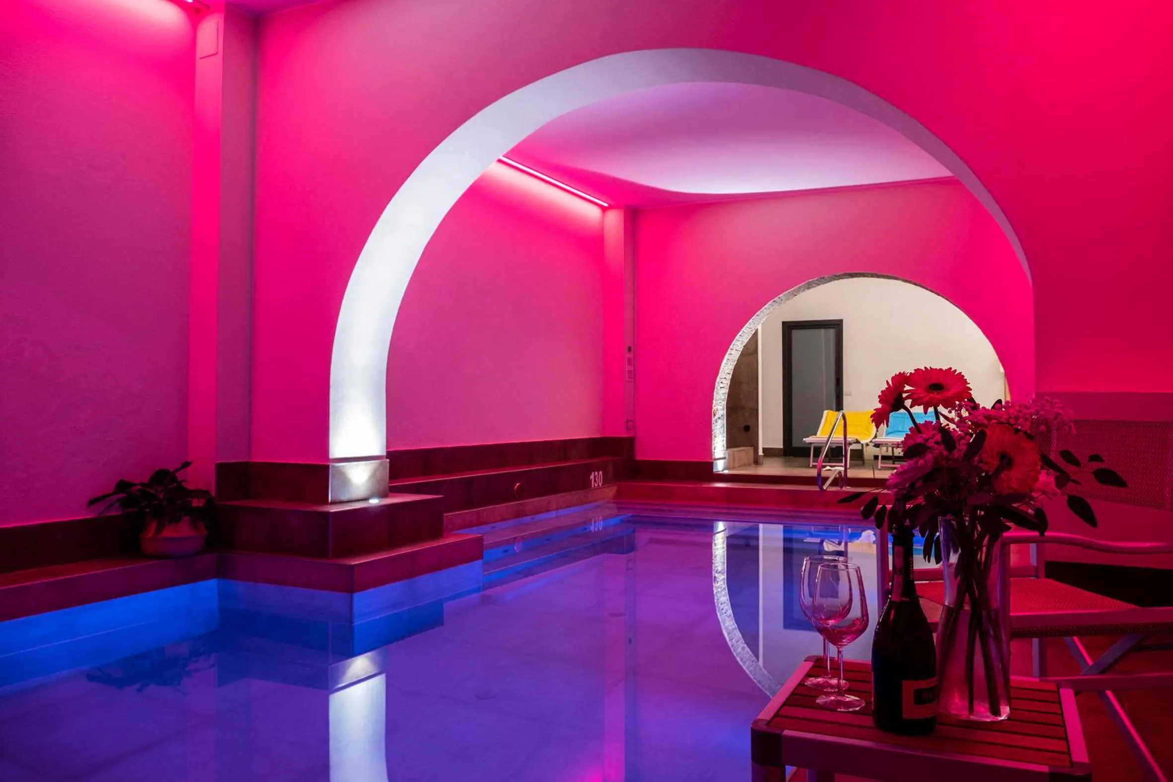 Pool view in Agave in Città