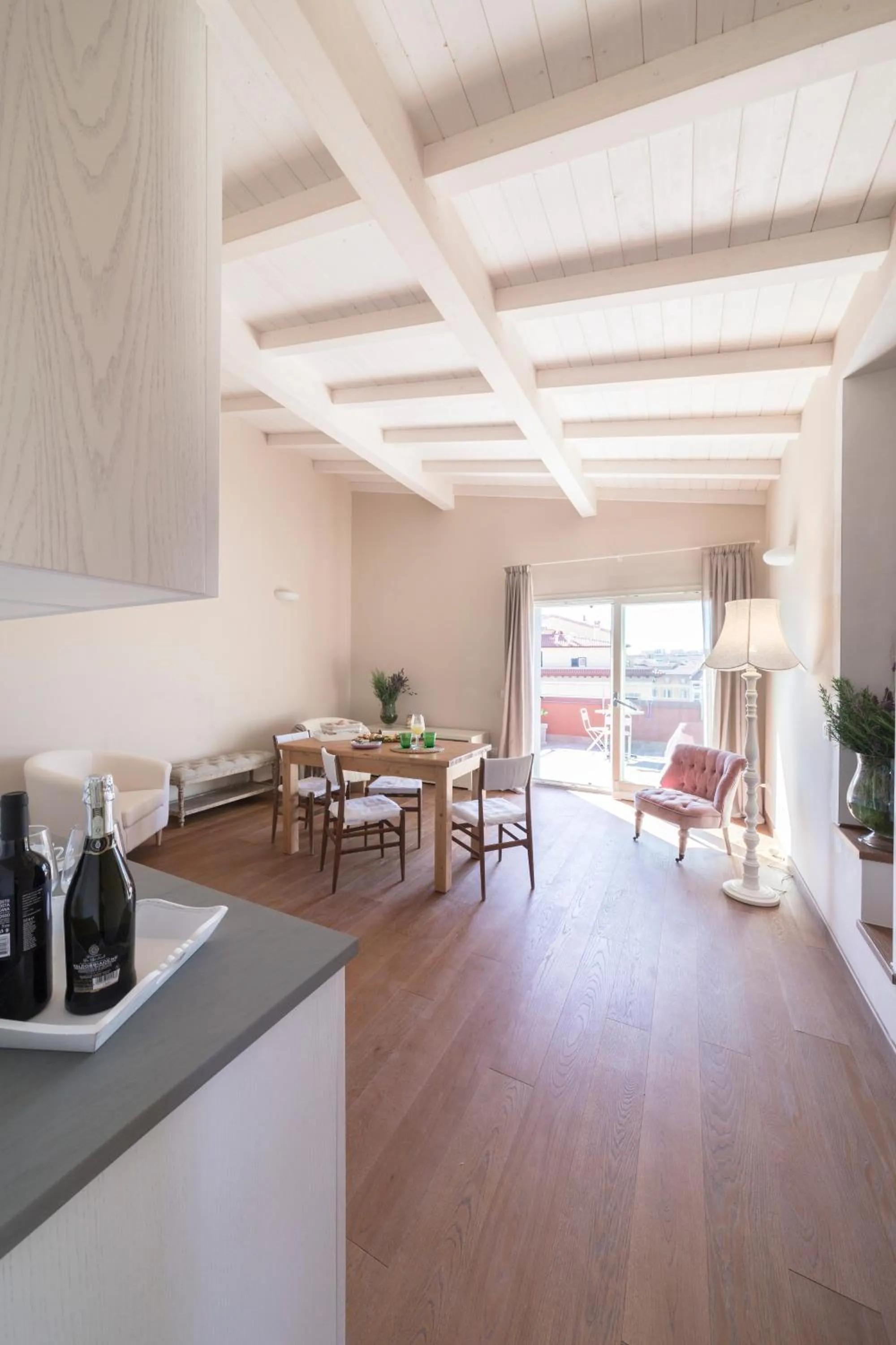 Kitchen or kitchenette in Agave in Città