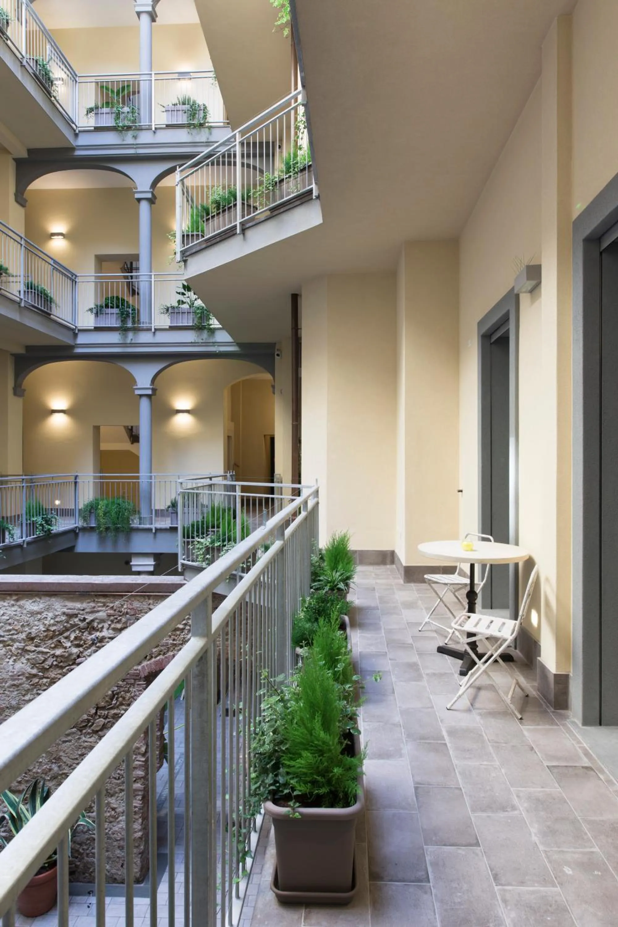 Patio in Agave in Città