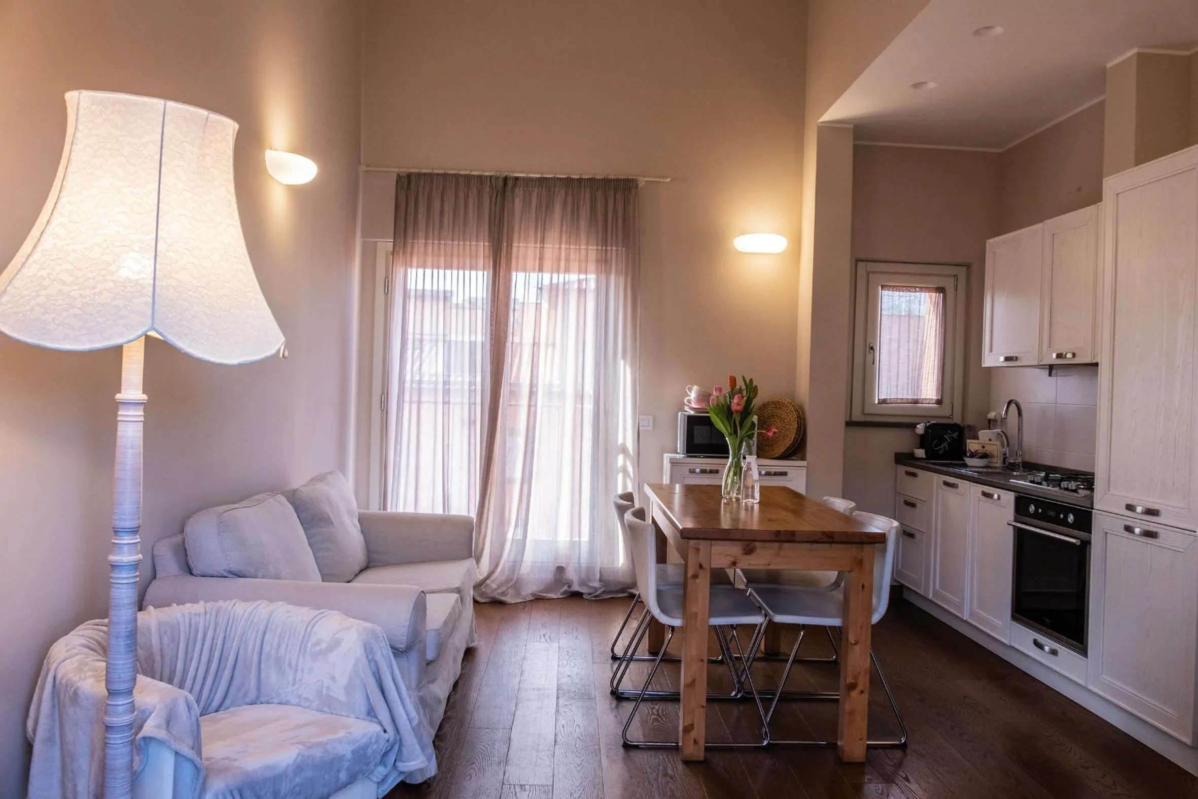 Kitchen or kitchenette in Agave in Città