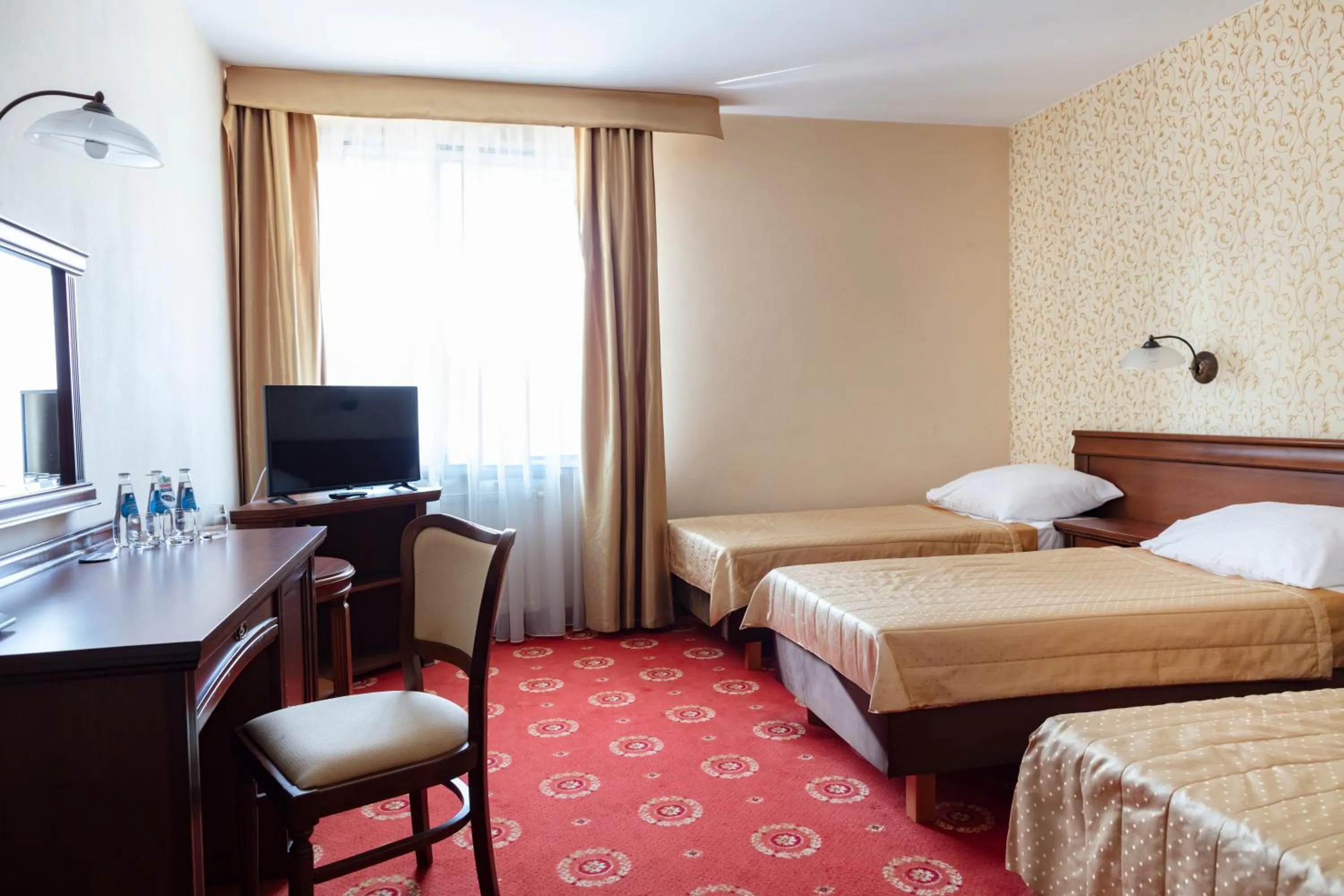 Bed in Hotel Arkadia Royal