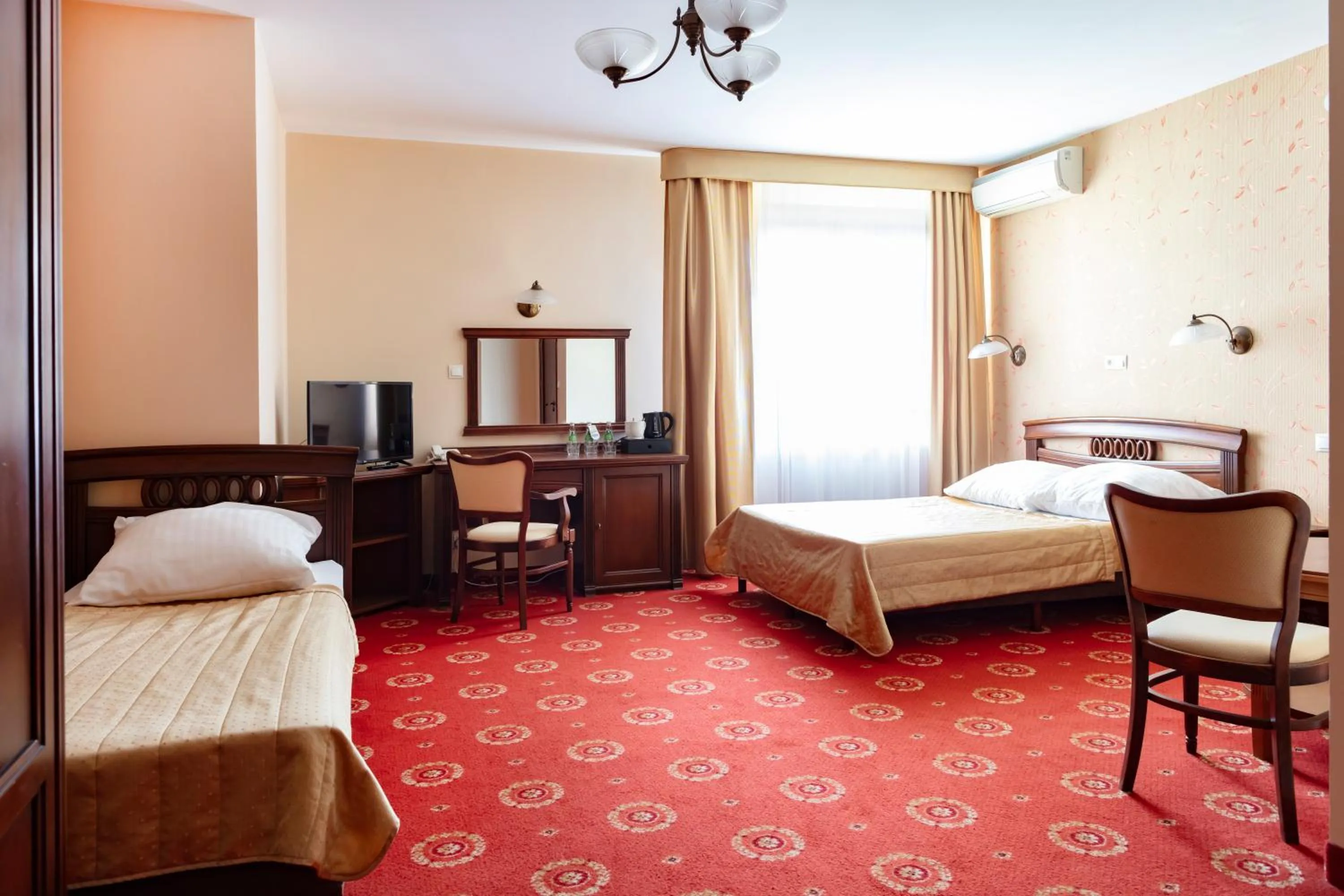 Bed in Hotel Arkadia Royal