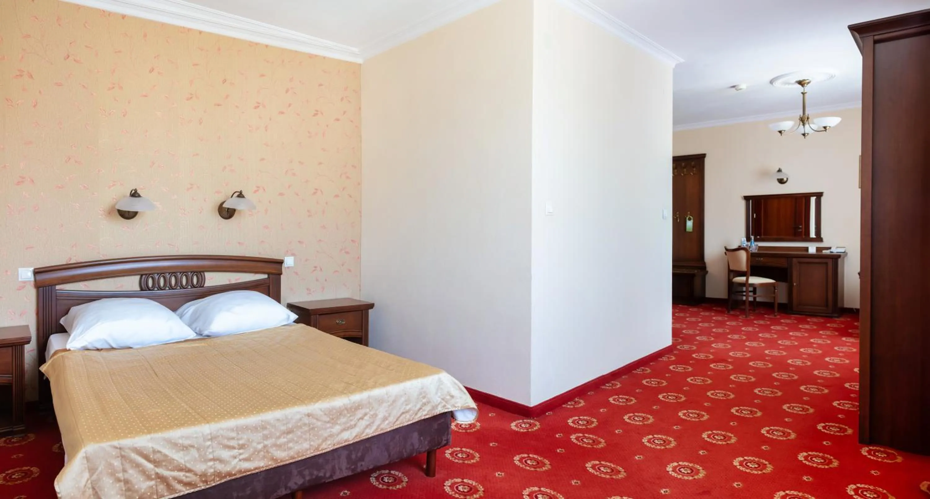 Bed in Hotel Arkadia Royal