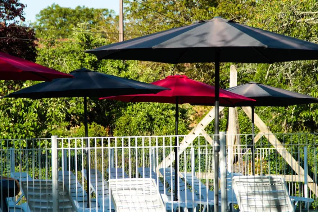 Swimming pool in Le Chevrefeuille chambres d'hotes et gîtes de charme