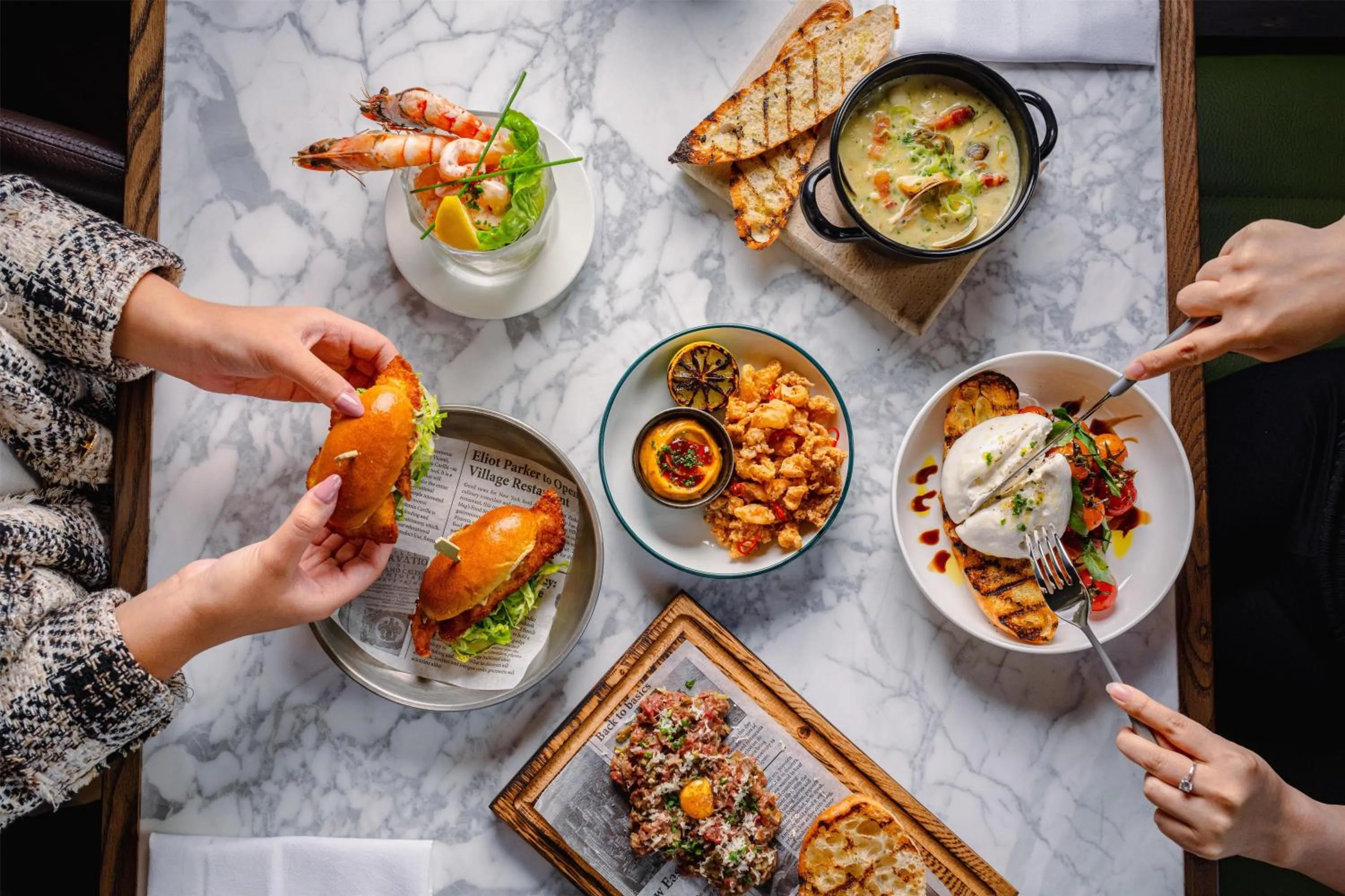 Restaurant/places to eat in Hyatt Regency London Blackfriars