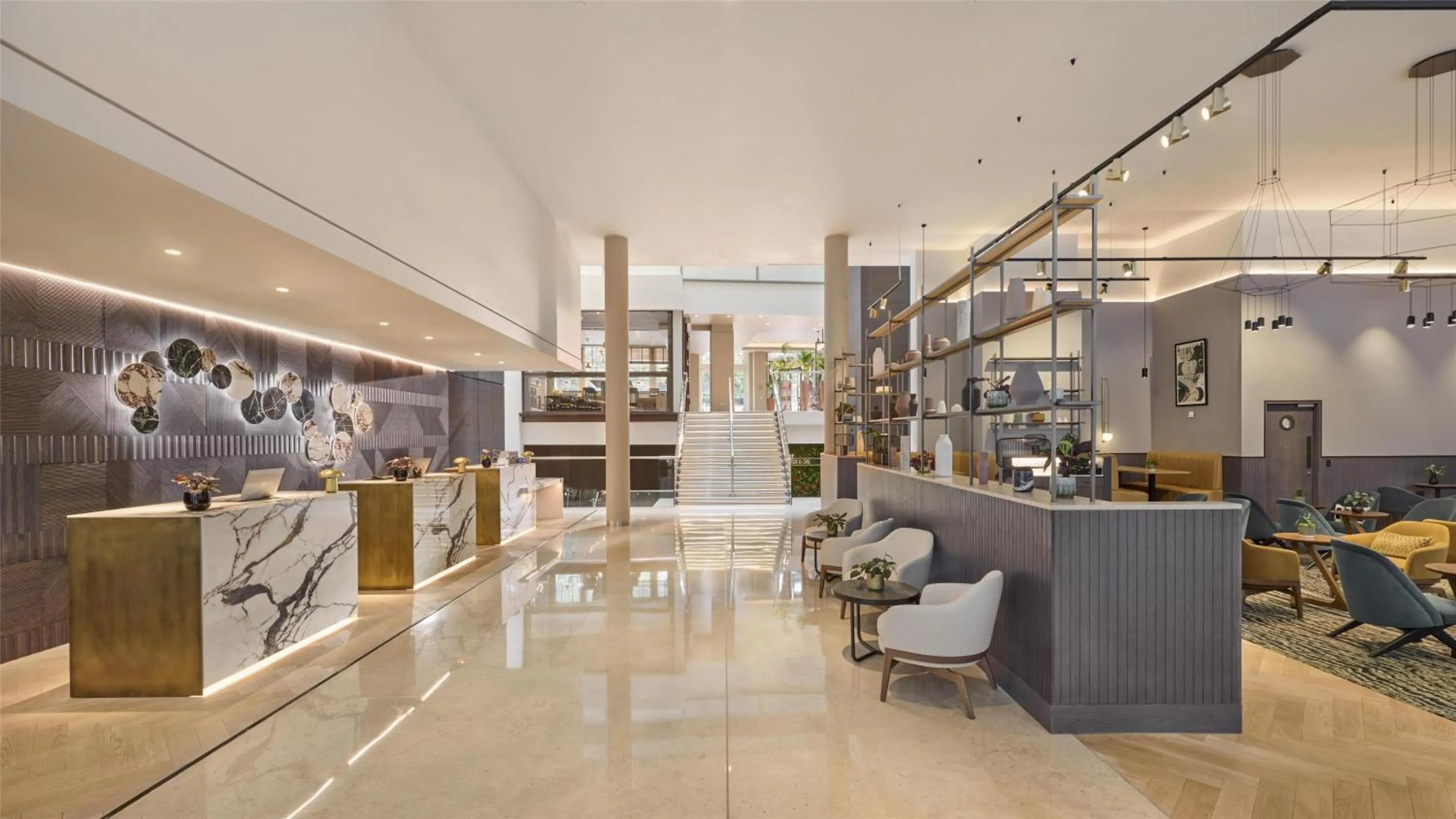 Lobby or reception in Hyatt Regency London Blackfriars