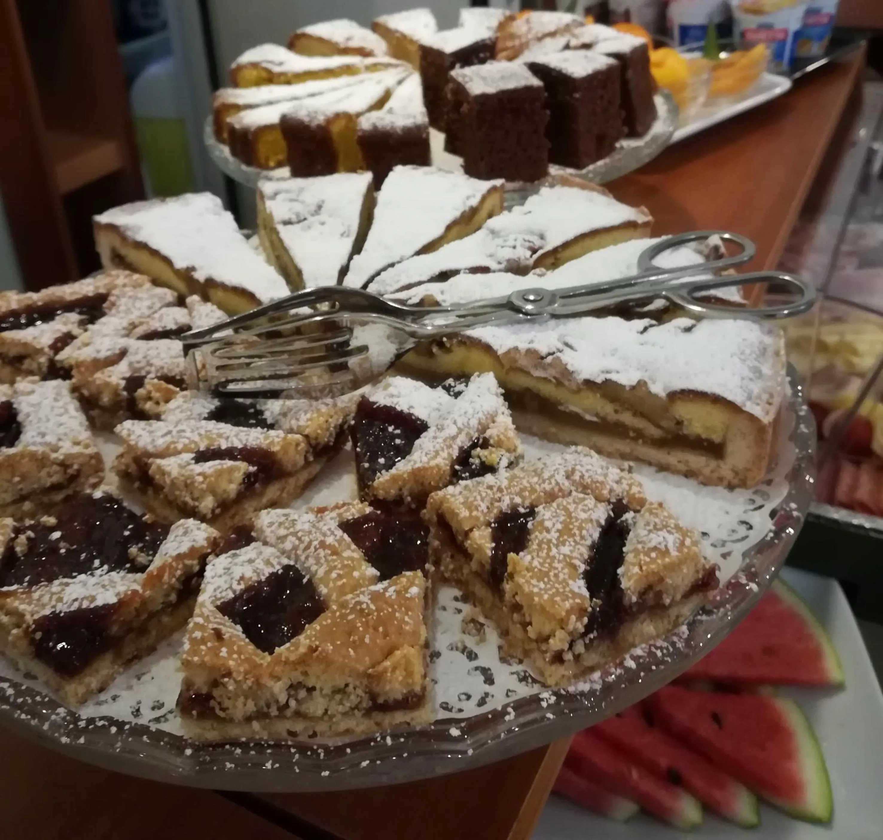 Buffet breakfast in Hotel Colonna