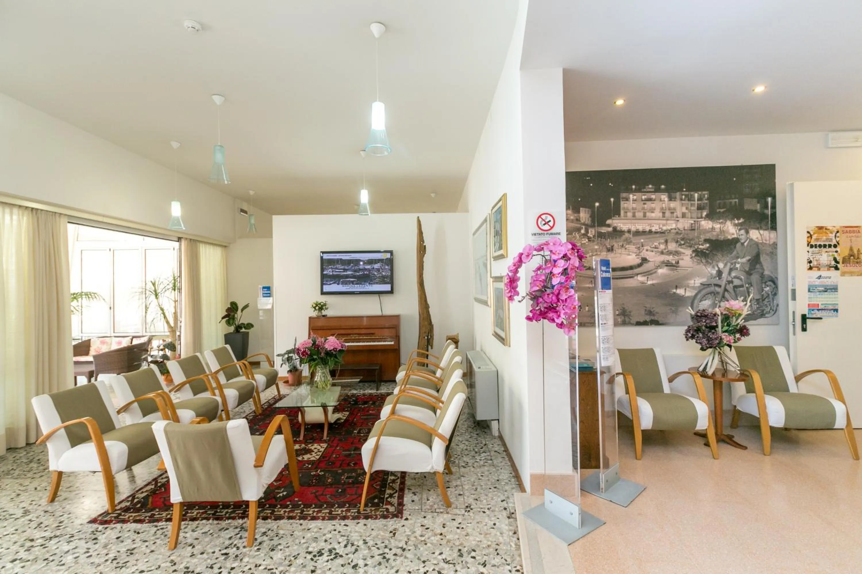 Lobby or reception in Hotel Colonna