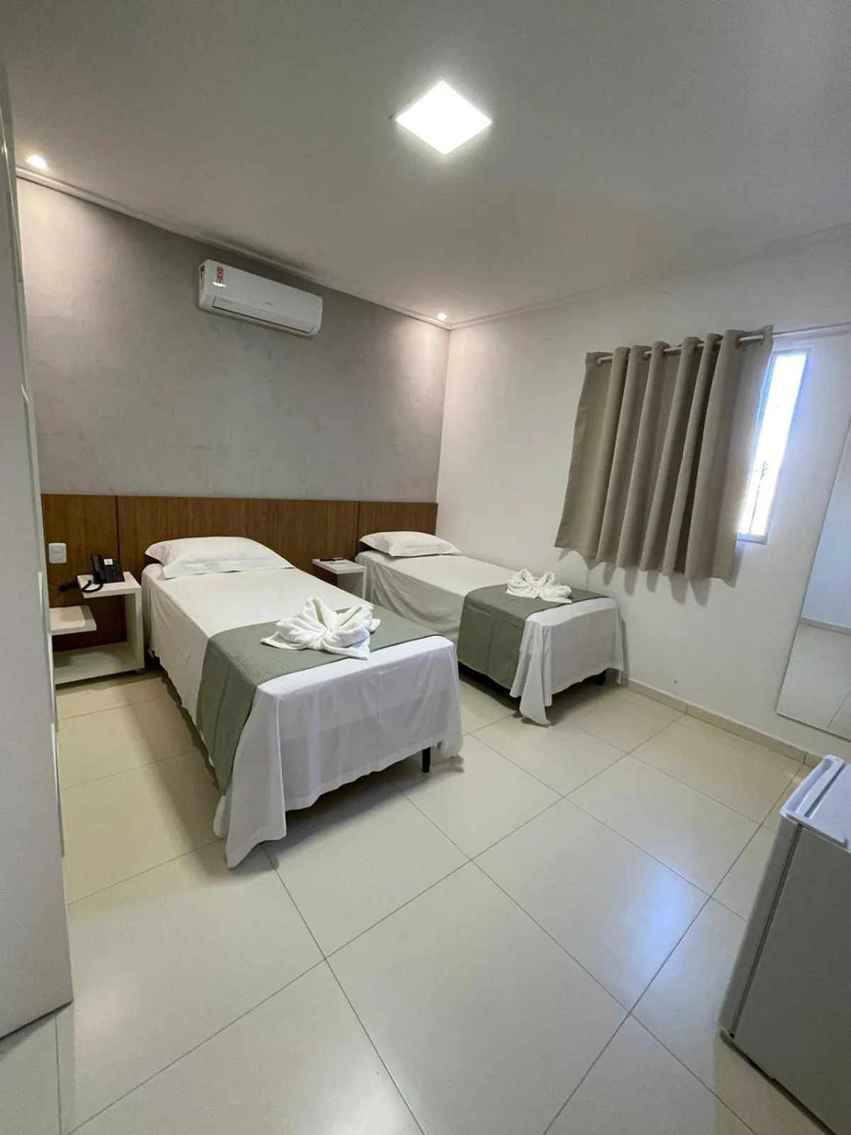 Bed in Asa Branca Hotel