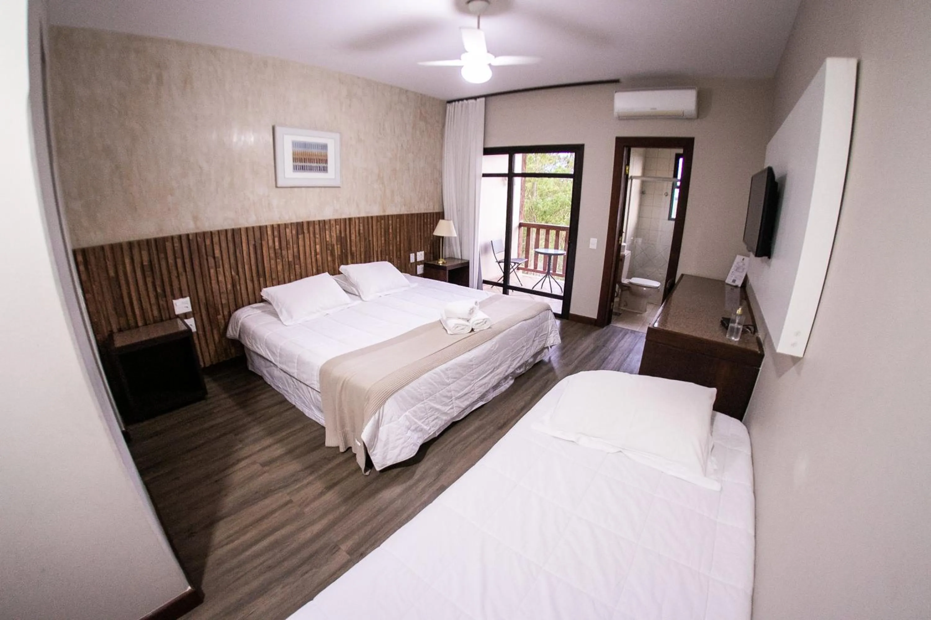 Bedroom, Bed in Hotel Fazenda Horizonte Belo
