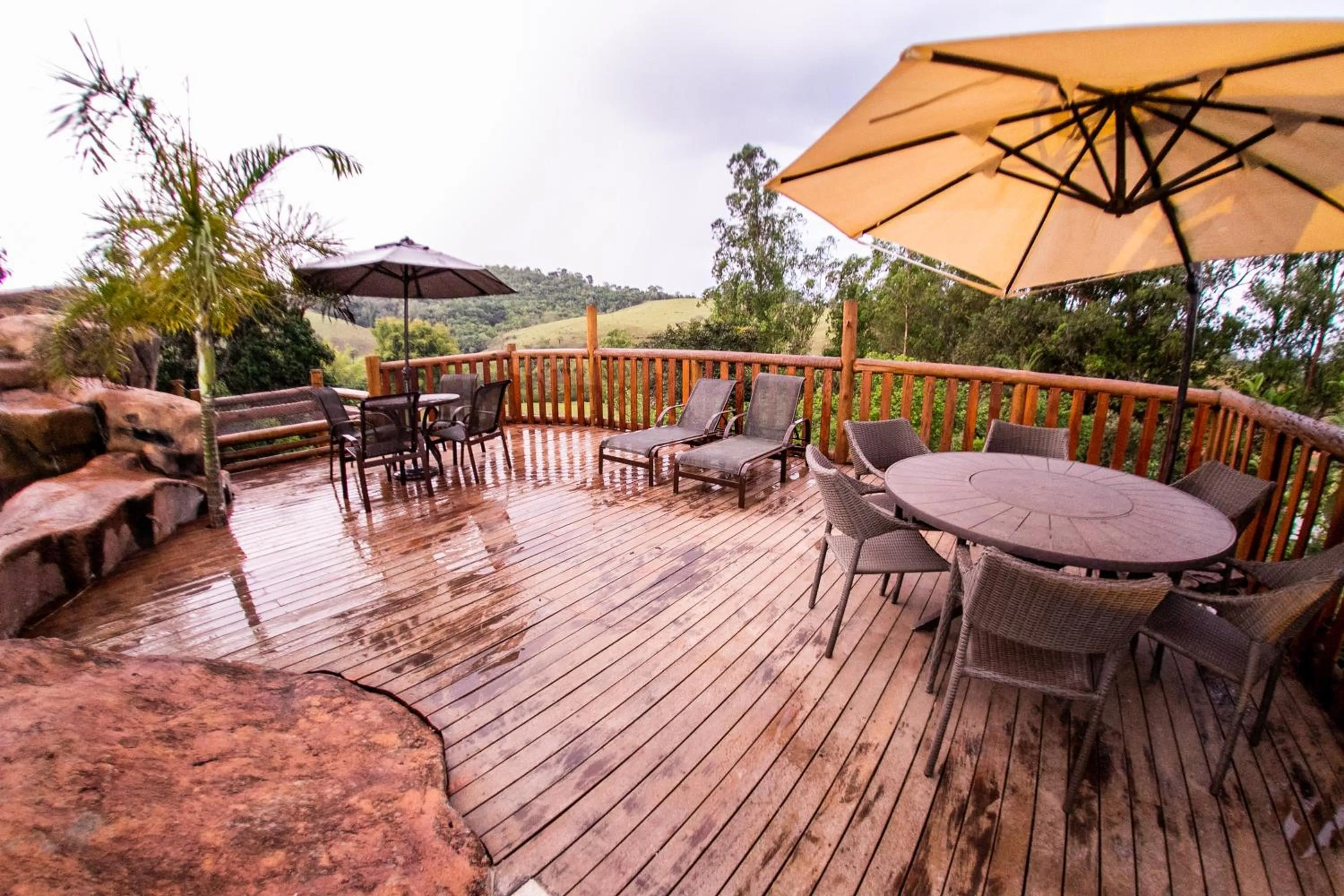 Bird's eye view in Hotel Fazenda Horizonte Belo