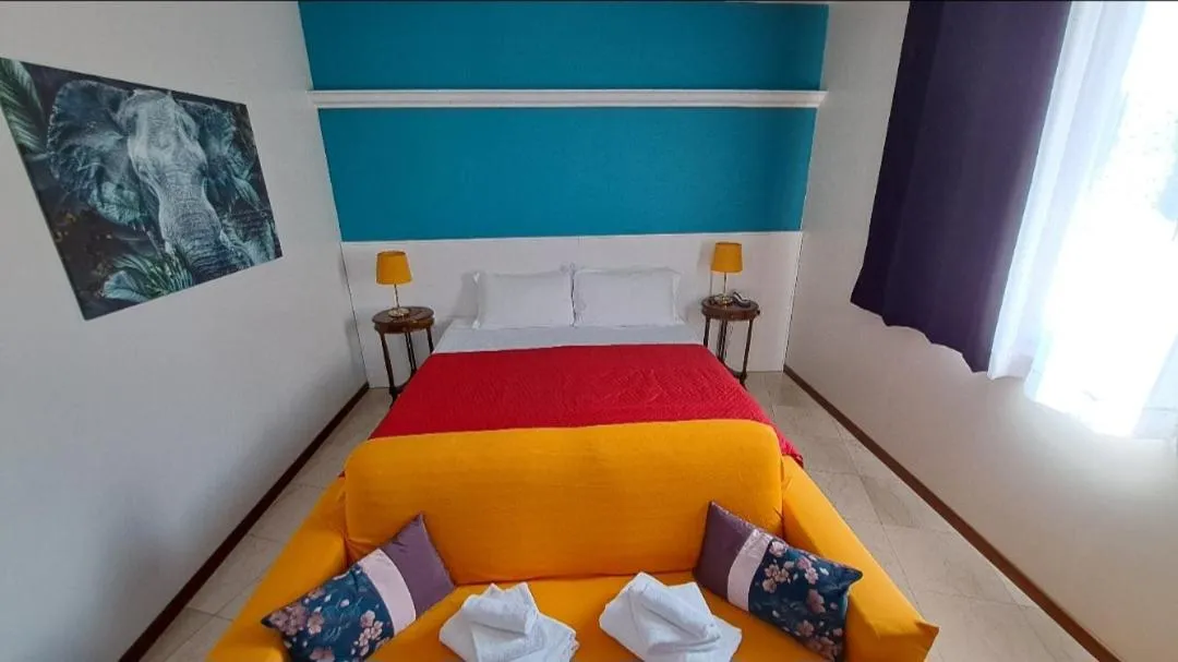 Bedroom, Bed in Hotel Elefante