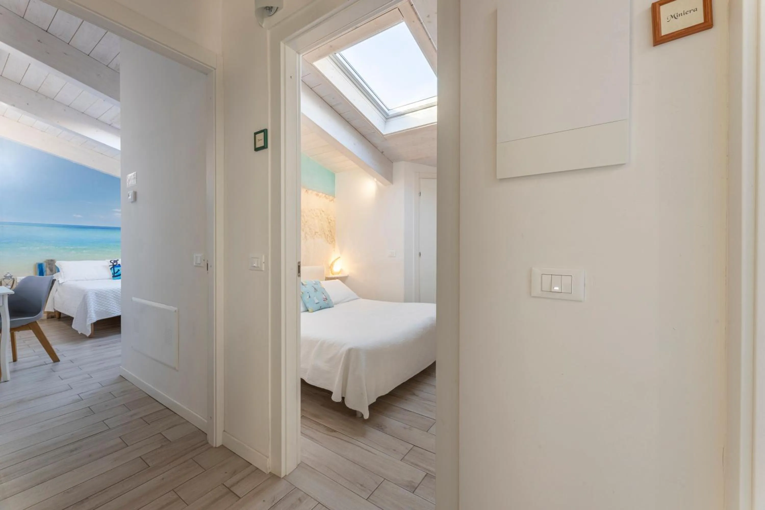 Facade/entrance, Bed in Acquamarina b&b