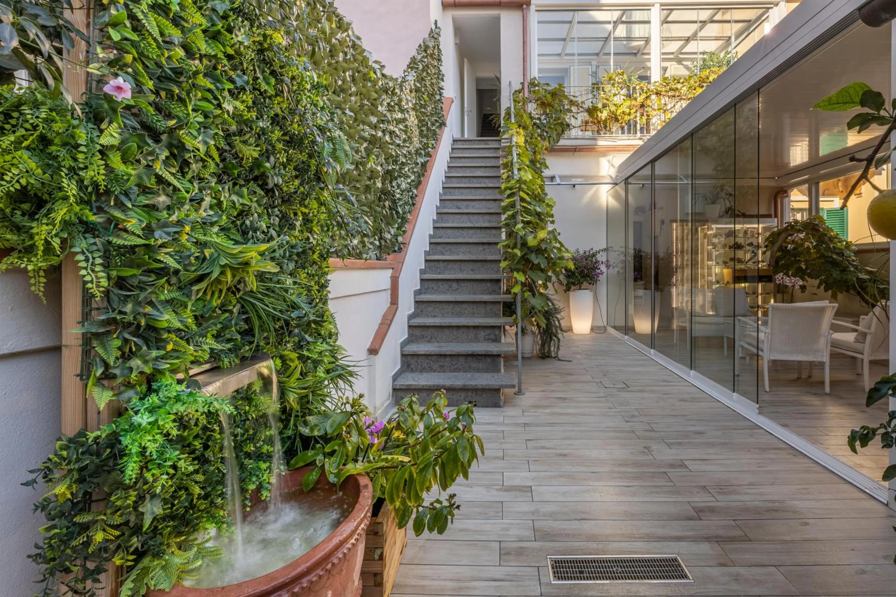 Facade/entrance in Acquamarina b&b