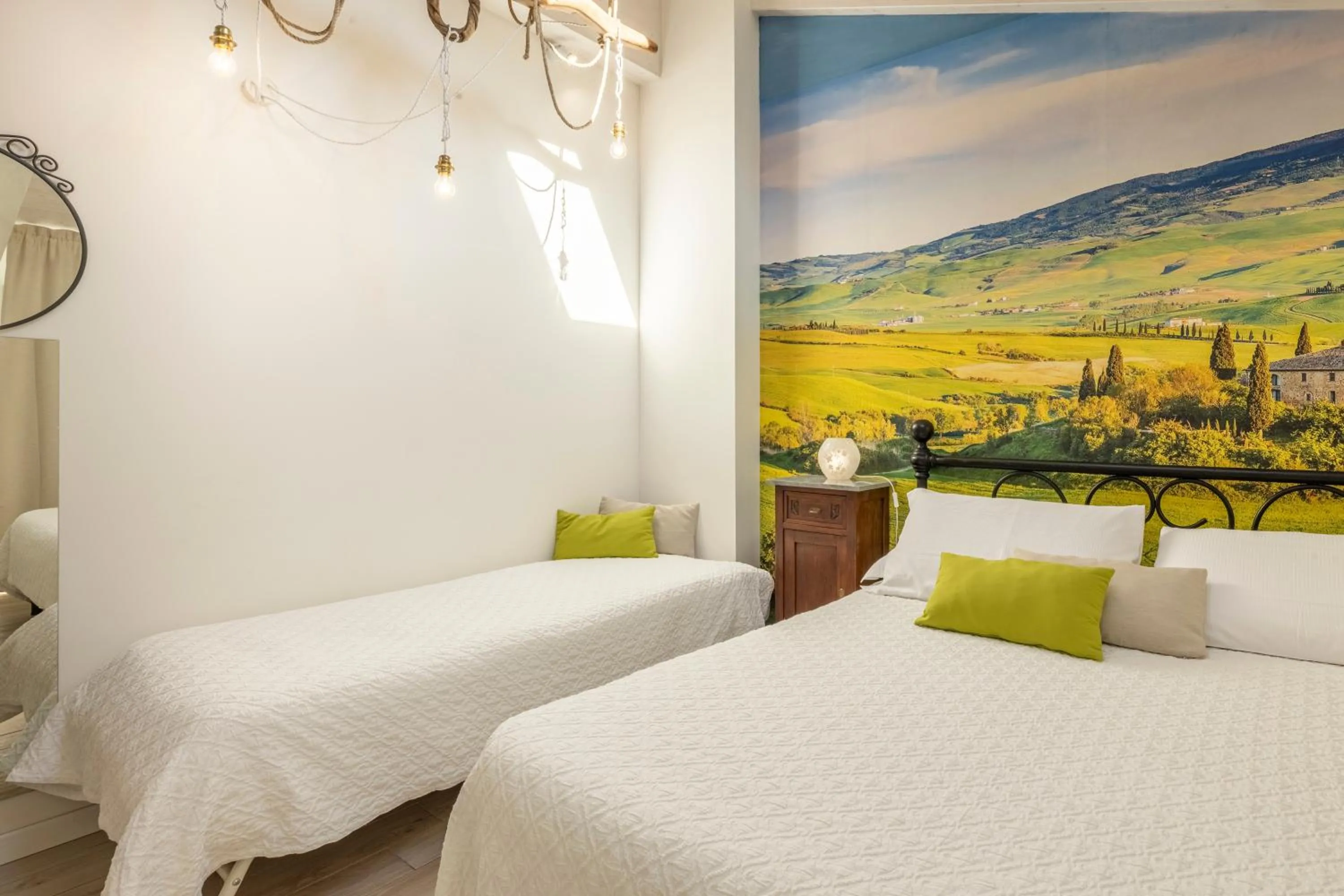 Bedroom, Bed in Acquamarina b&b