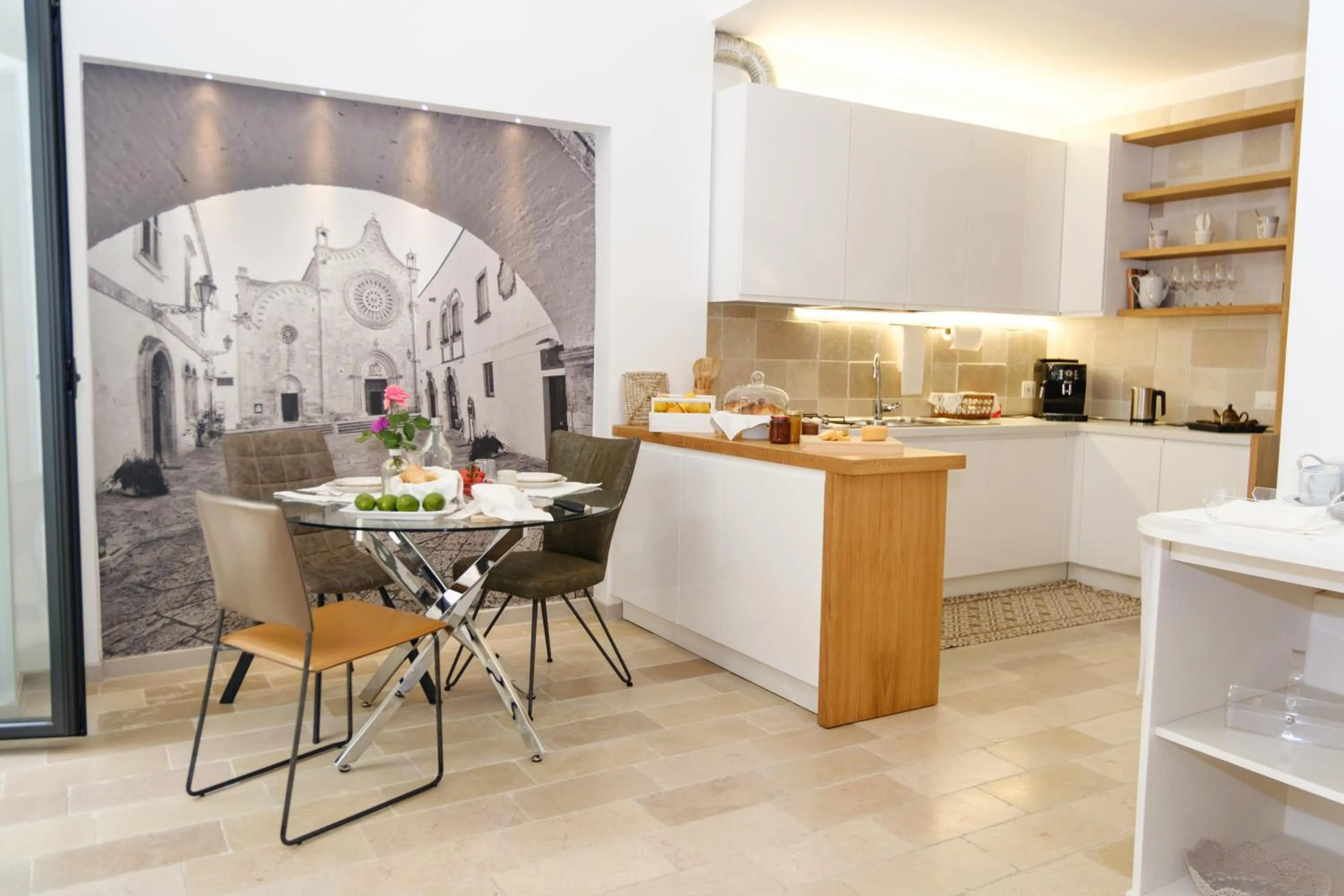 Dining area in Welcome Ostuni b&b