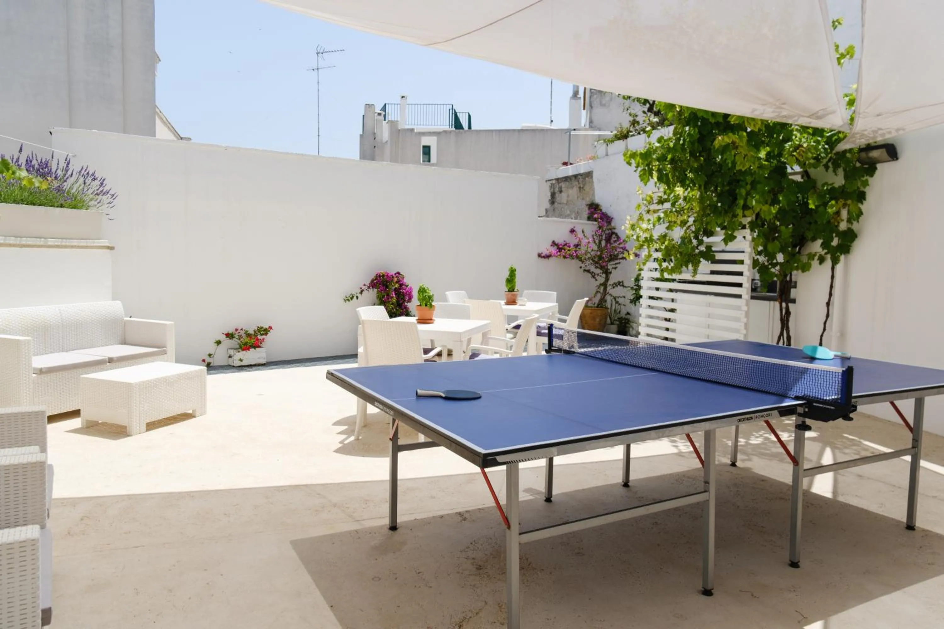 Table tennis in Welcome Ostuni b&b