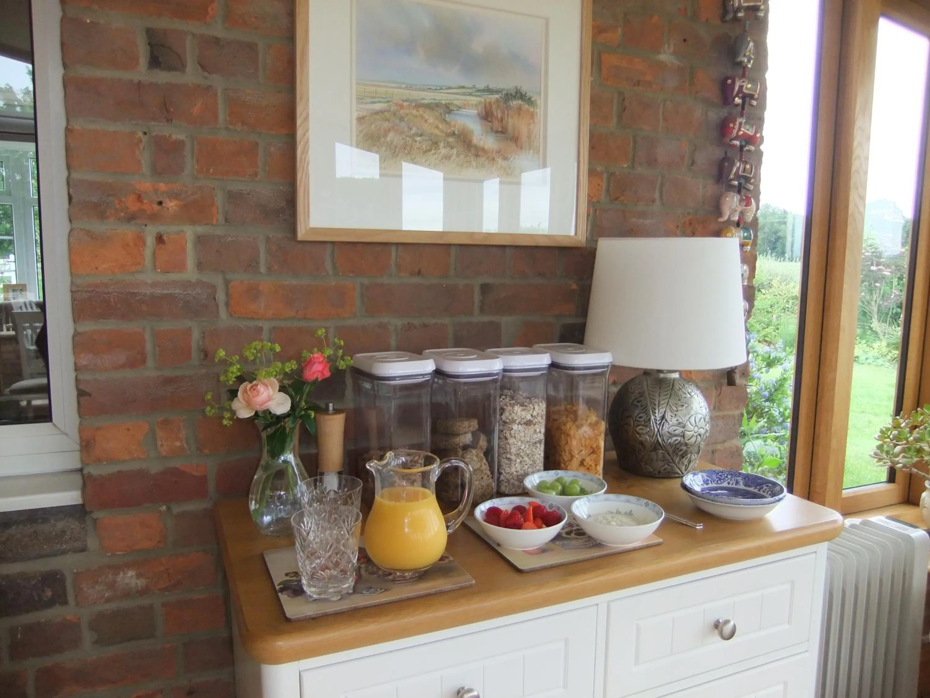 Food and drinks in St Mary’s Lodge B and B