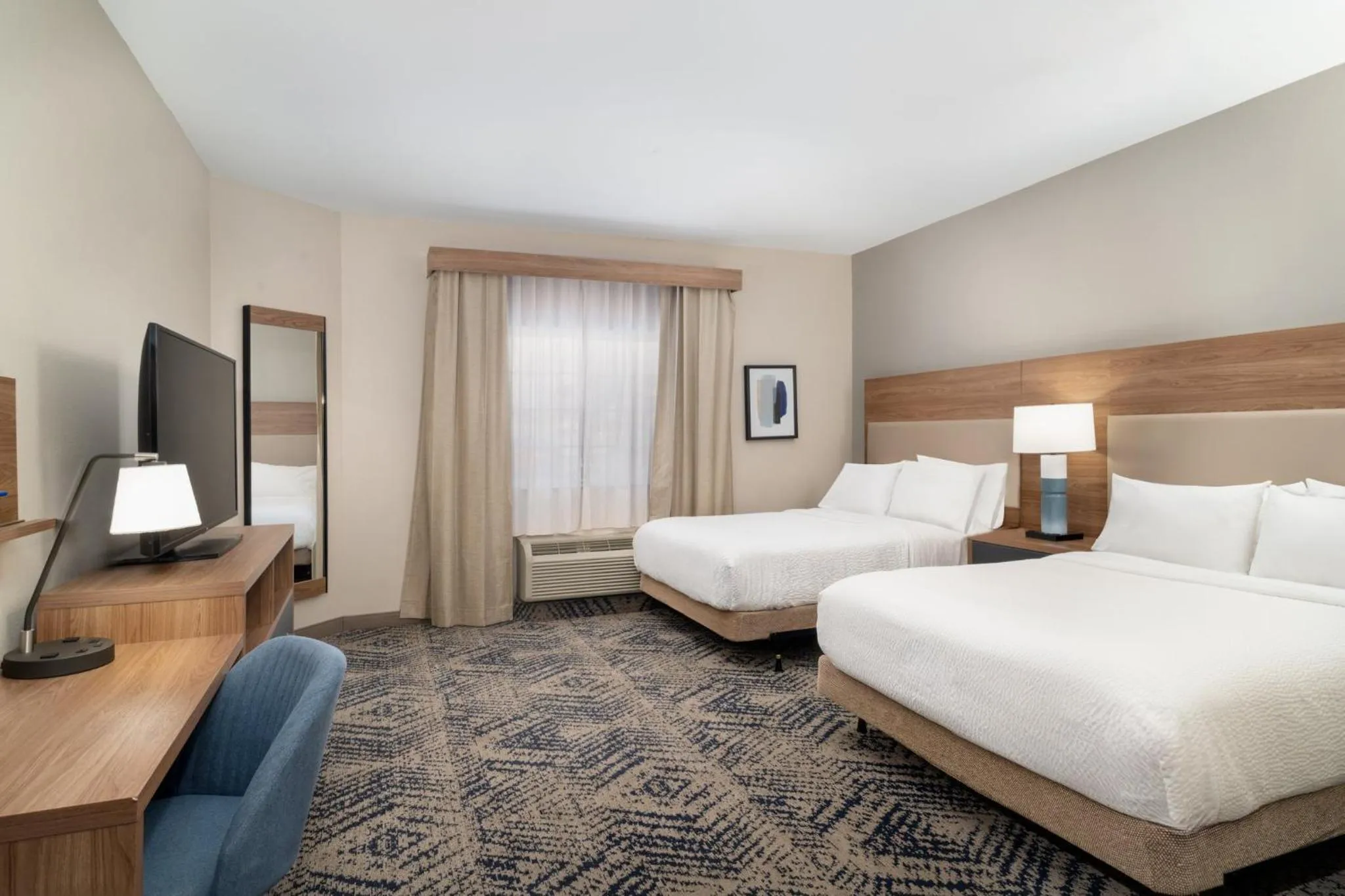 Photo of the whole room, Bed in Candlewood Suites El Paso by IHG