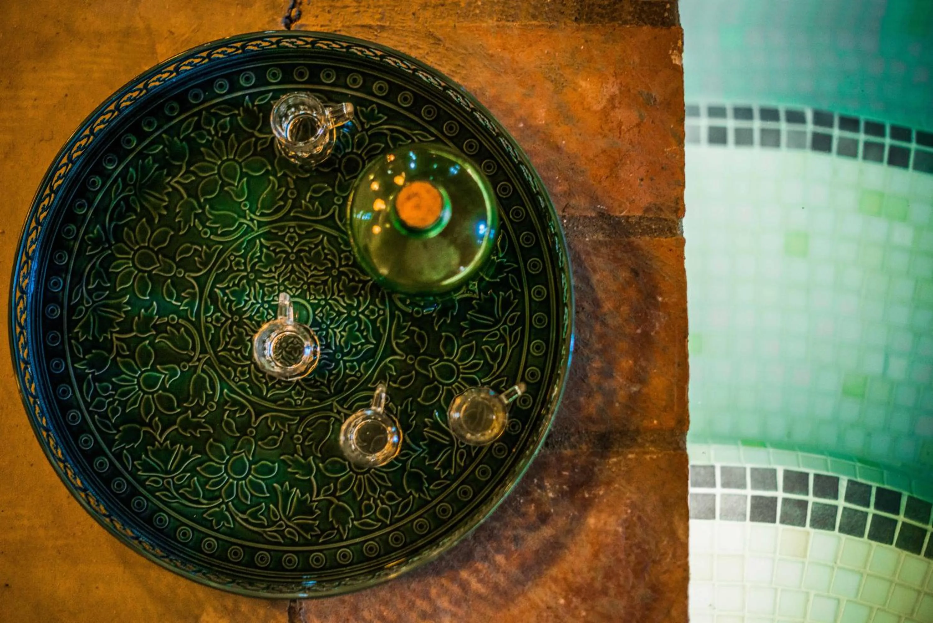 Hot Spring Bath in Balneario Aguas de Villaharta