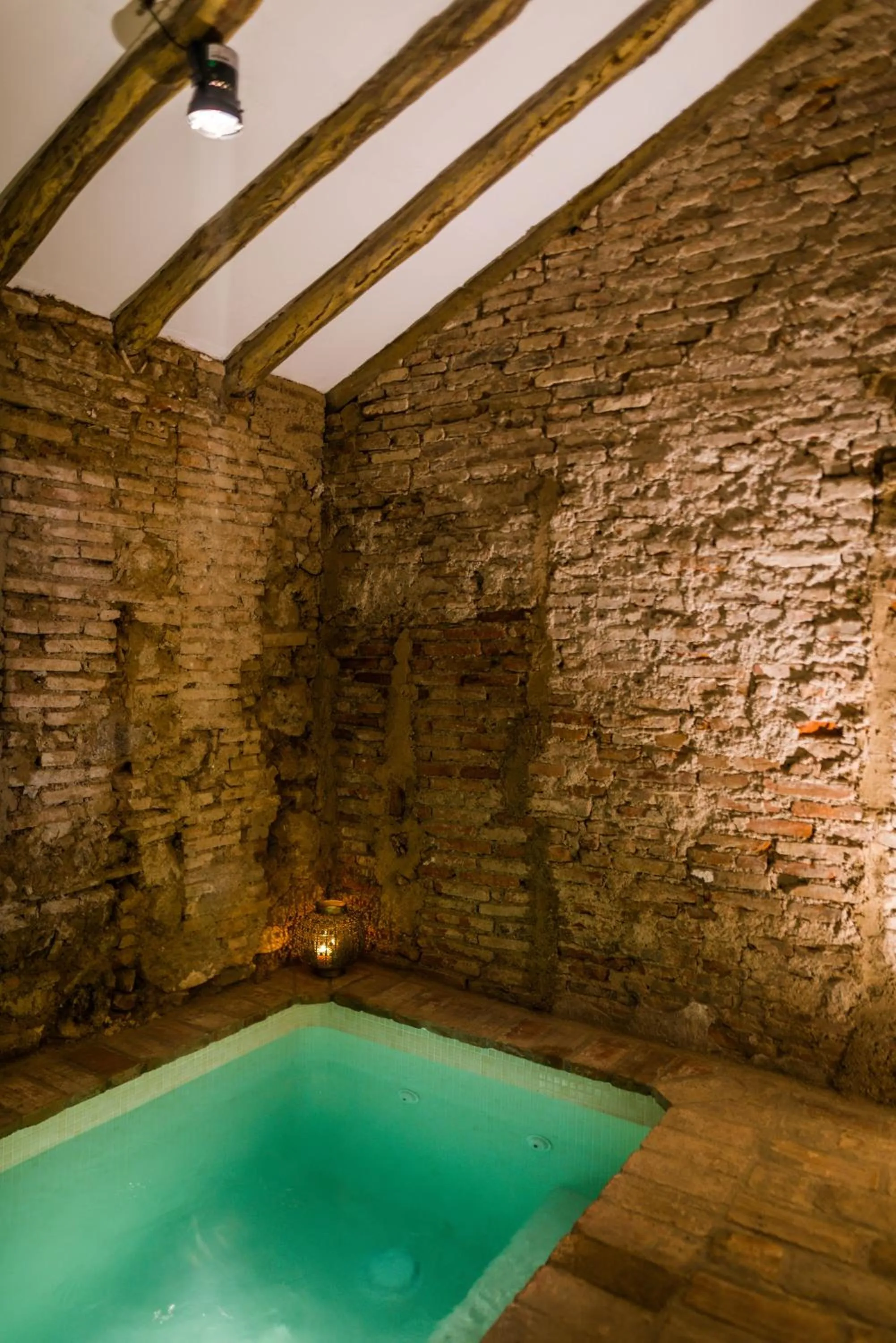 Hot Spring Bath in Balneario Aguas de Villaharta