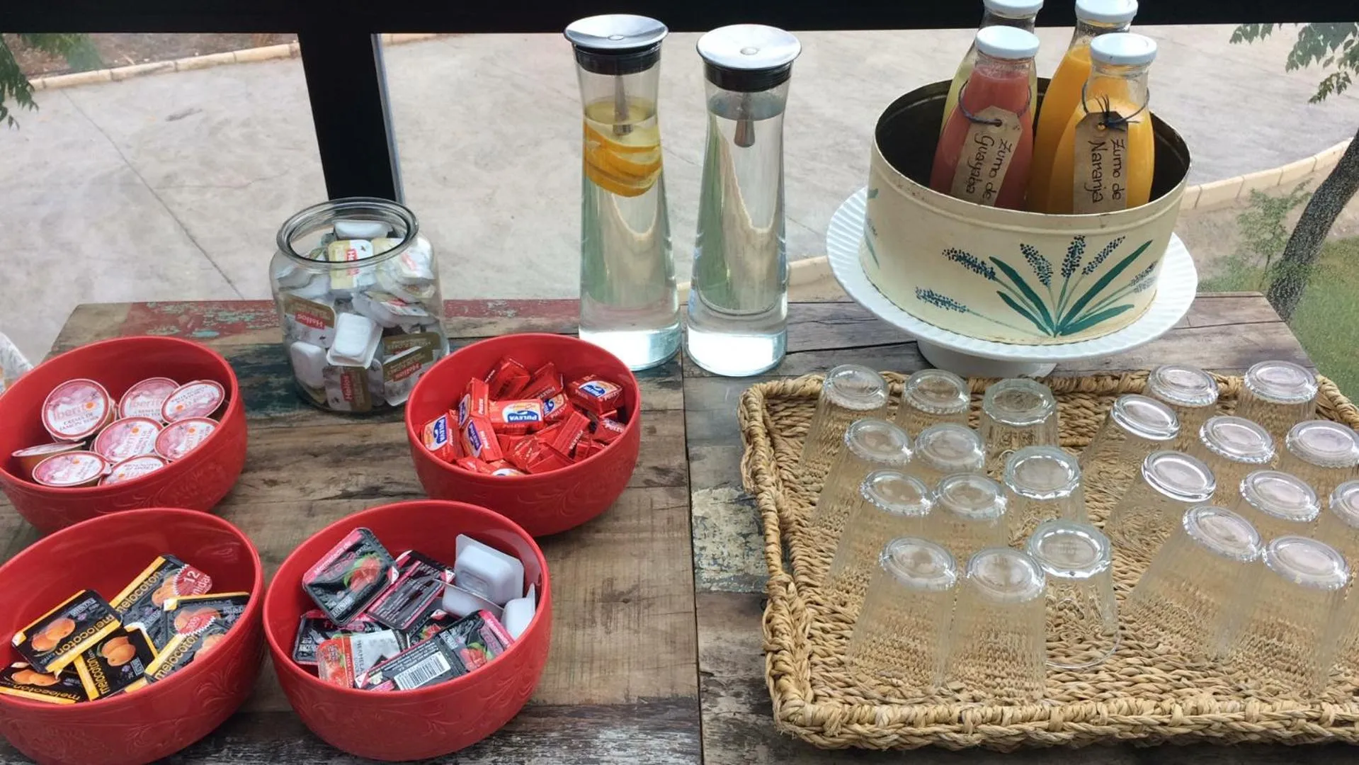 Breakfast in Balneario Aguas de Villaharta