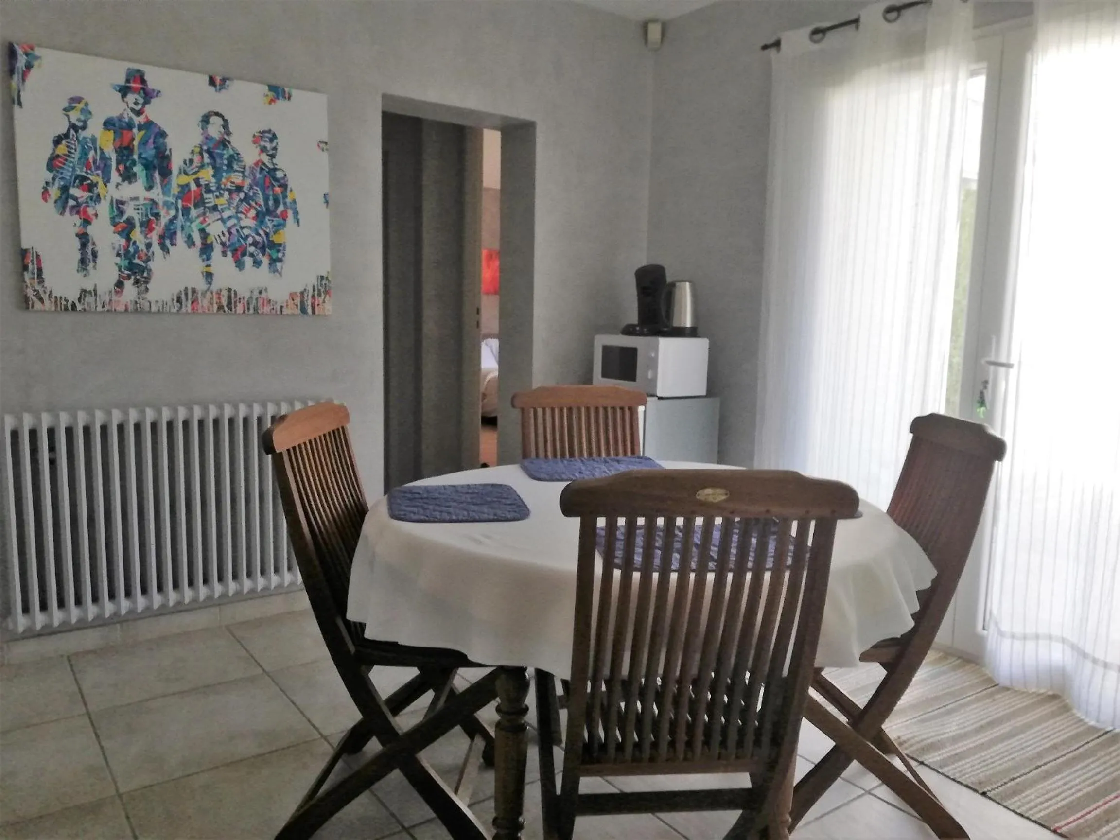 Dining area in La Goutadou
