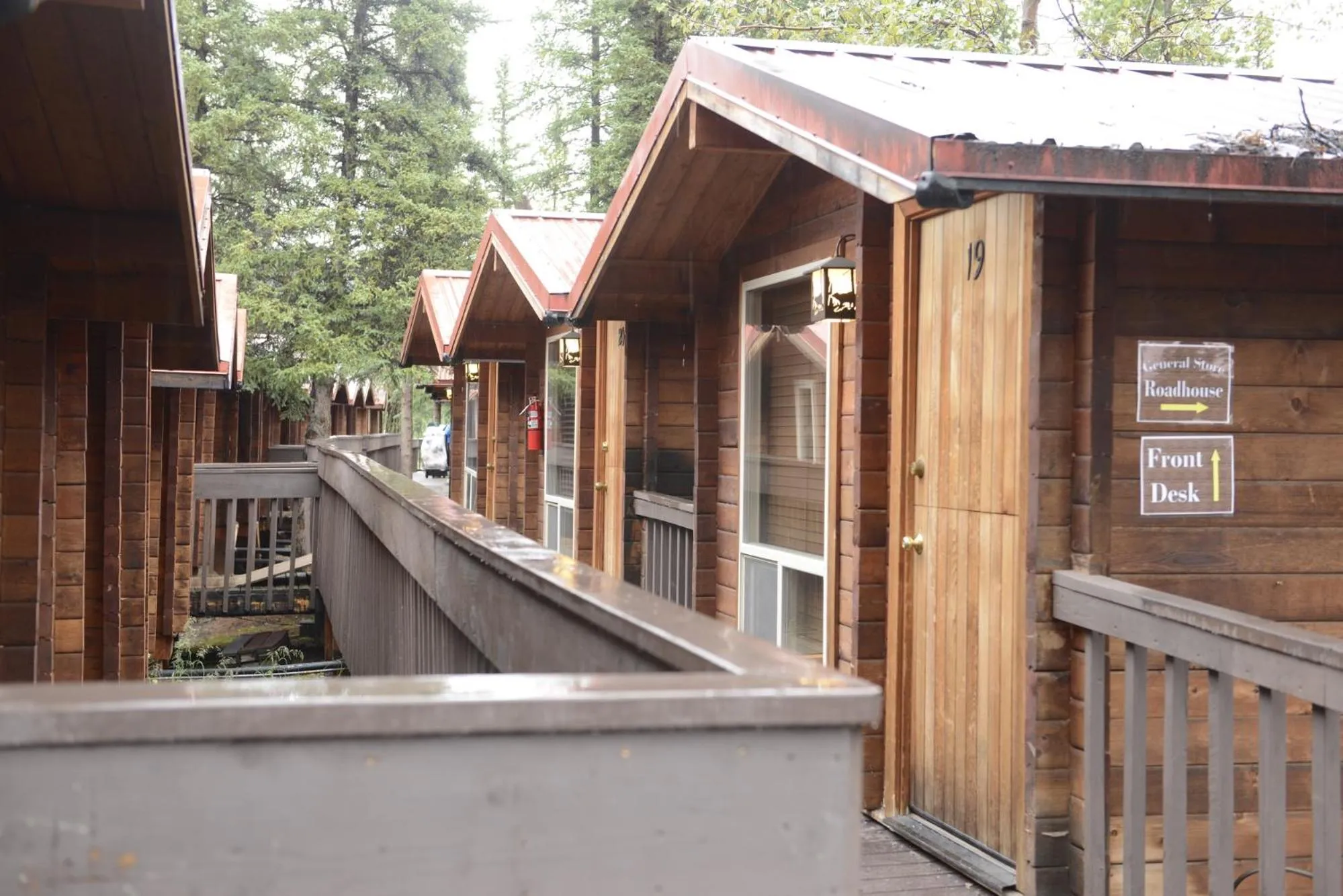 Property building in Denali Park Village