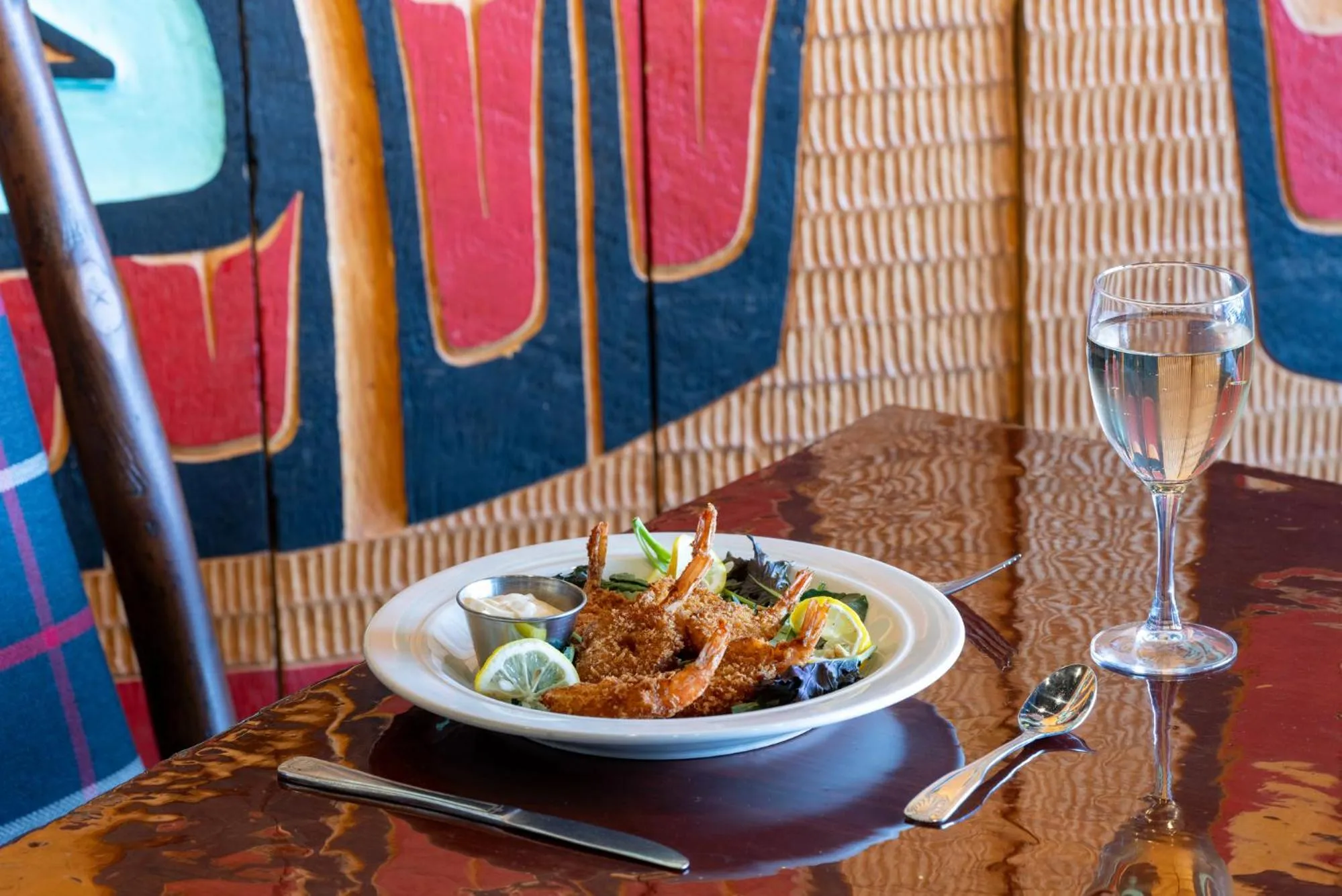 Food and drinks in Glacier Bay Lodge