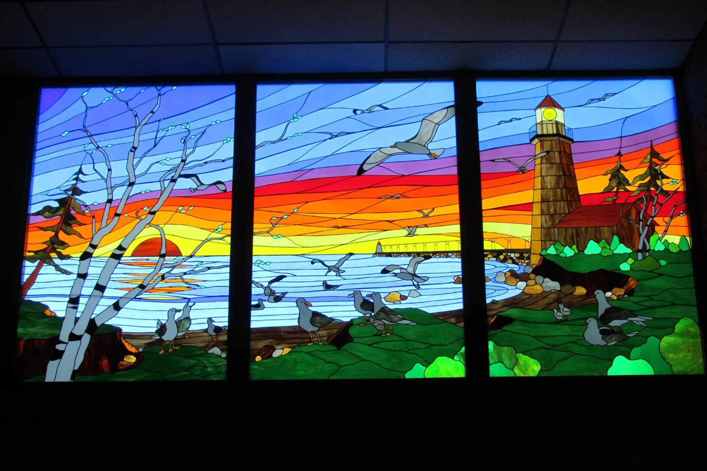 Decorative detail in Lighthouse Inn - Two Rivers