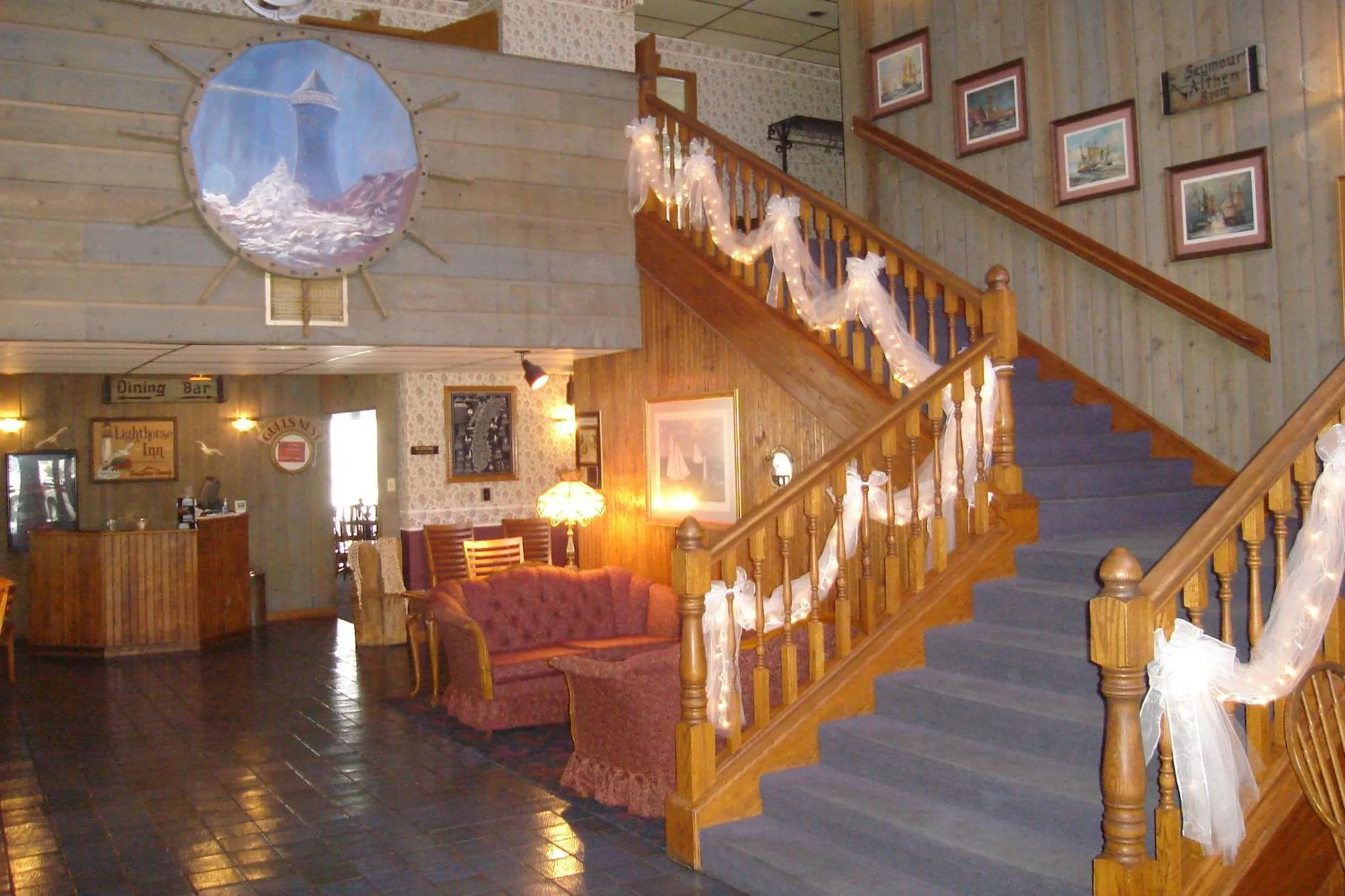 Lobby or reception in Lighthouse Inn - Two Rivers