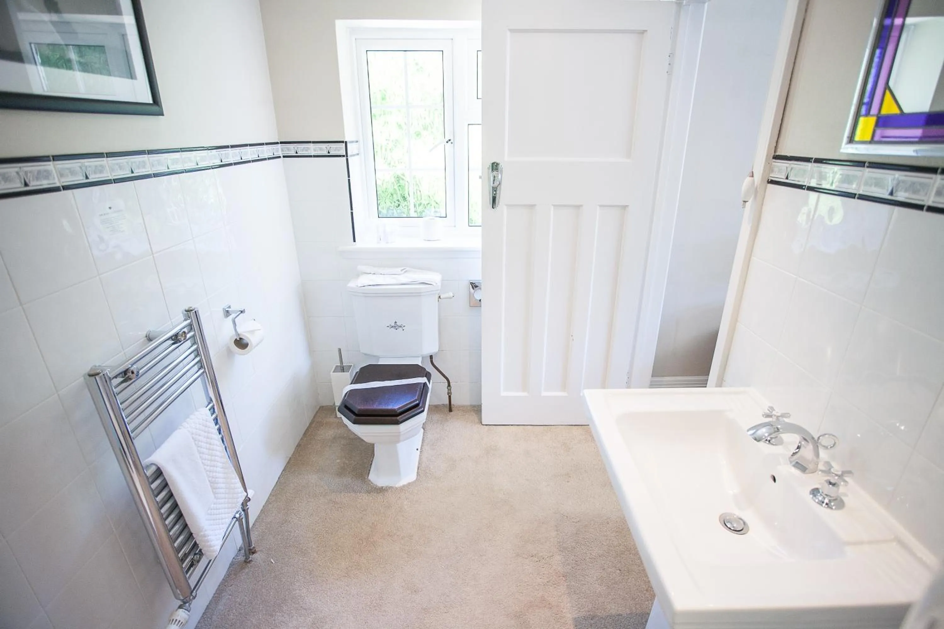 Bathroom in Claverton Hotel