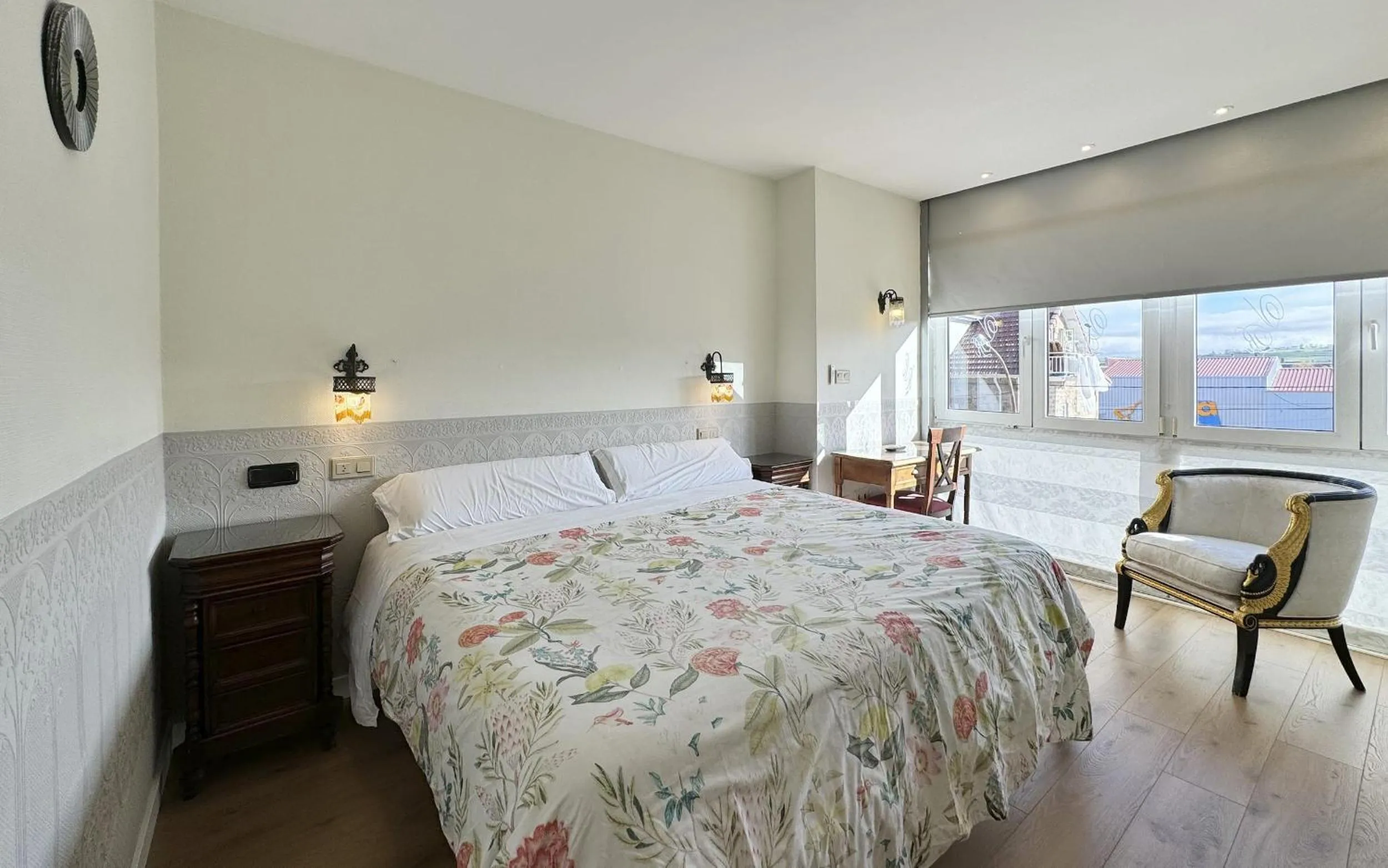 Bed in Posada Villa Rosa