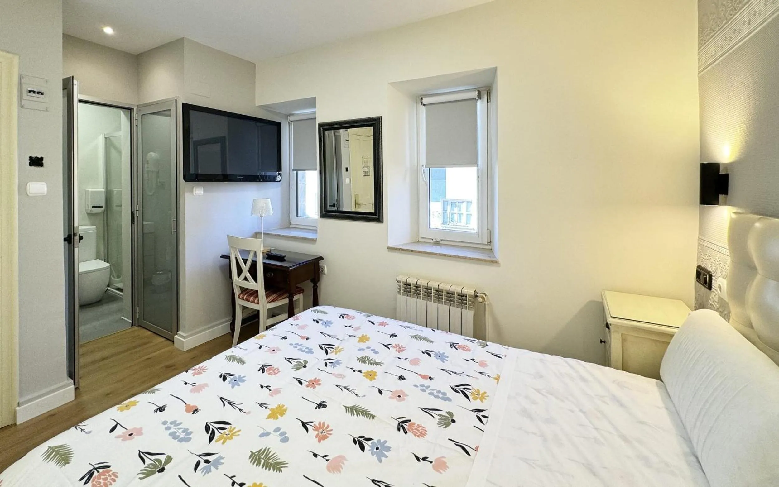 Bed in Posada Villa Rosa