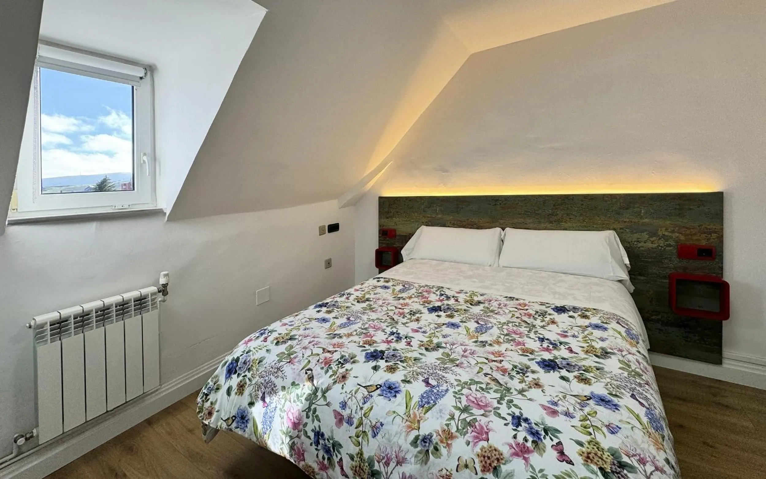 Bed in Posada Villa Rosa