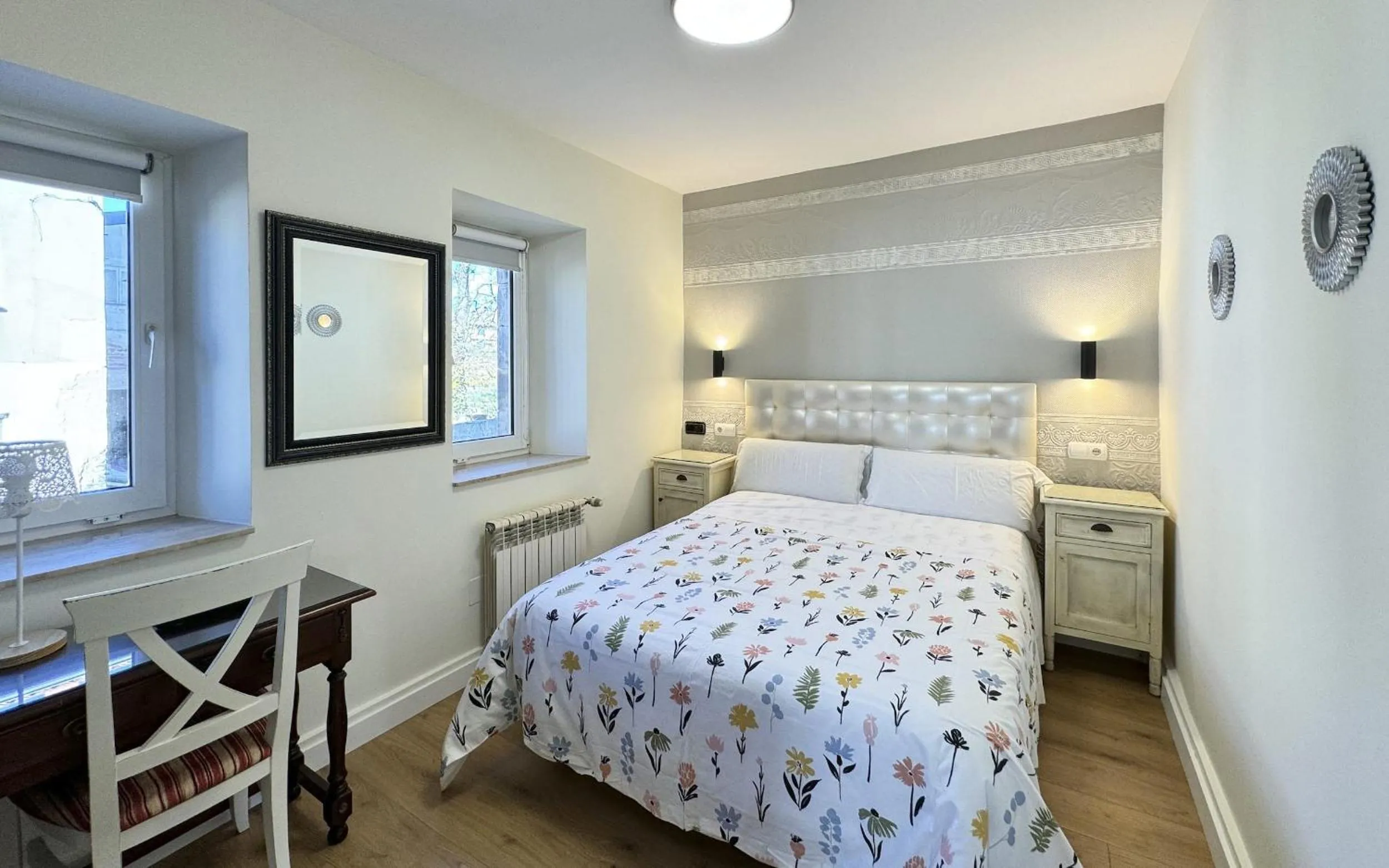 Bed in Posada Villa Rosa