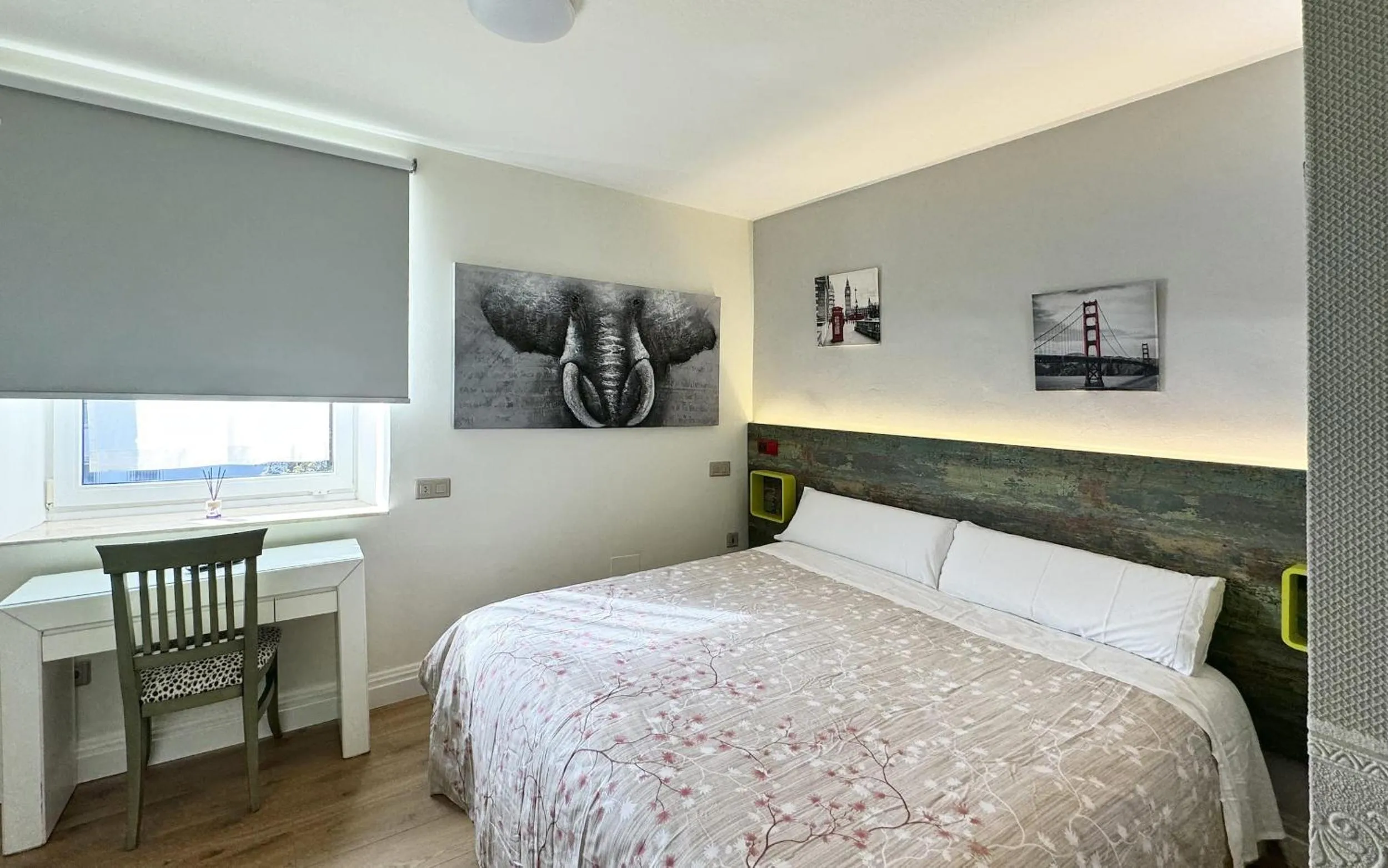 Bed in Posada Villa Rosa